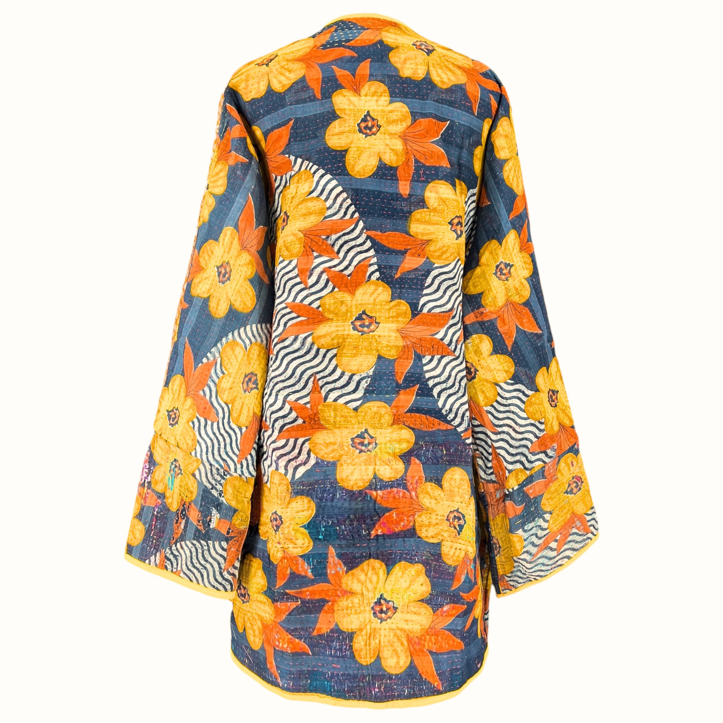 Bekal Cotton Kantha Coat One of a Kind