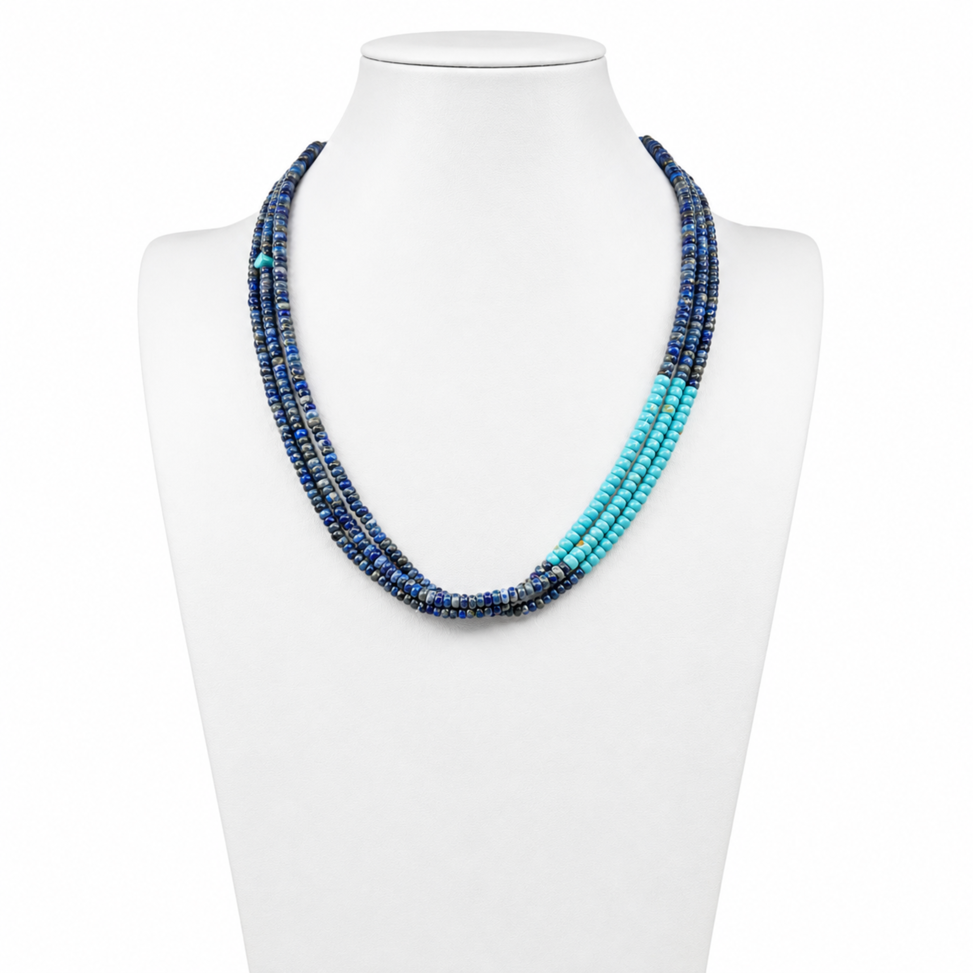 Turquoise and Lapis Necklace Santo Domingo