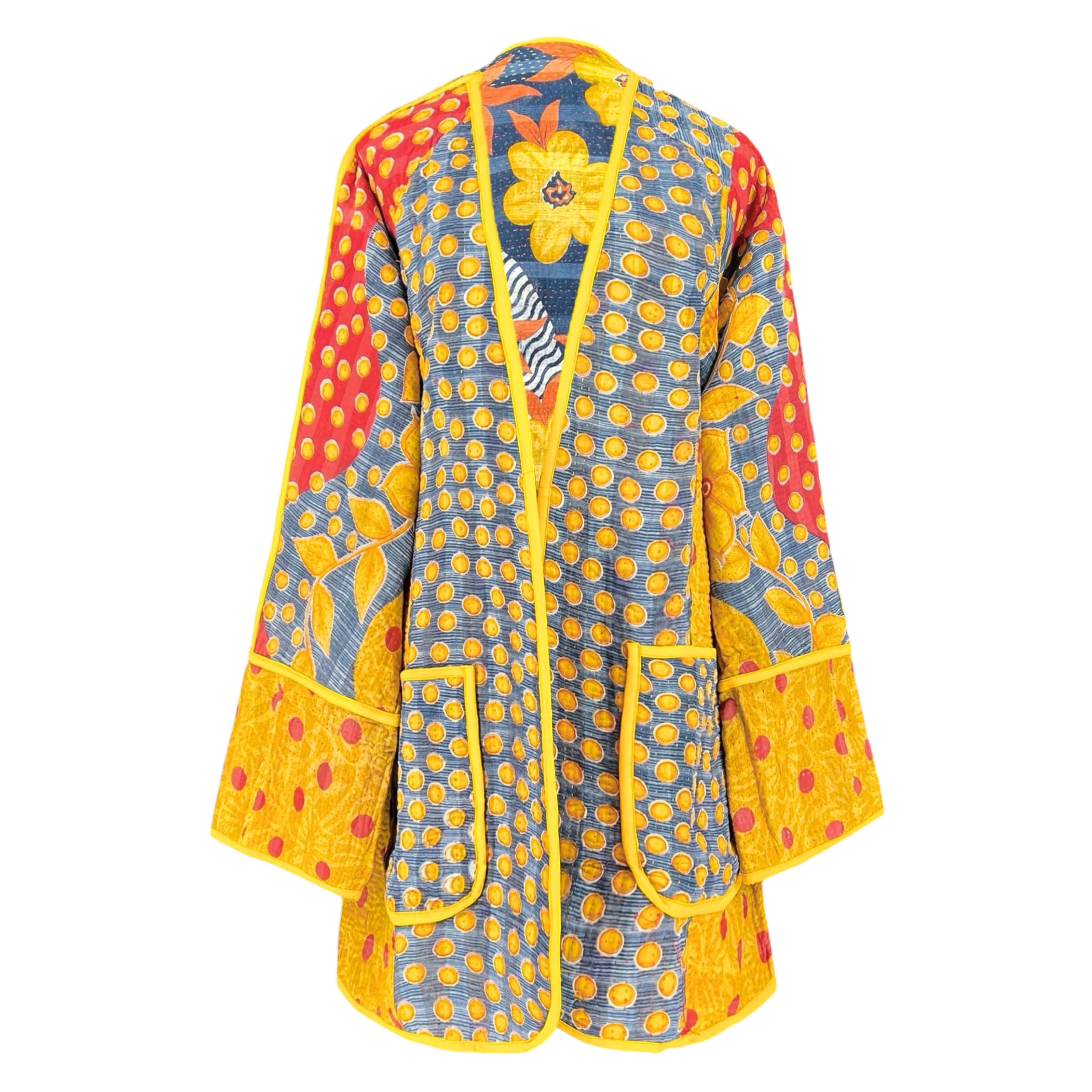 Bekal Cotton Kantha Coat One of a Kind
