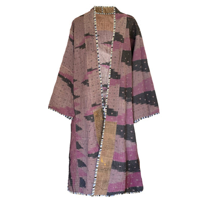 Heeja Cotton Kantha Coat One of a Kind