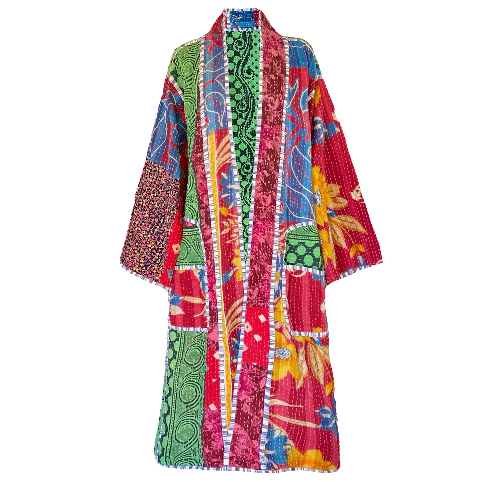 Urda Kantha Coat Vintage Cotton ONE OF KIND