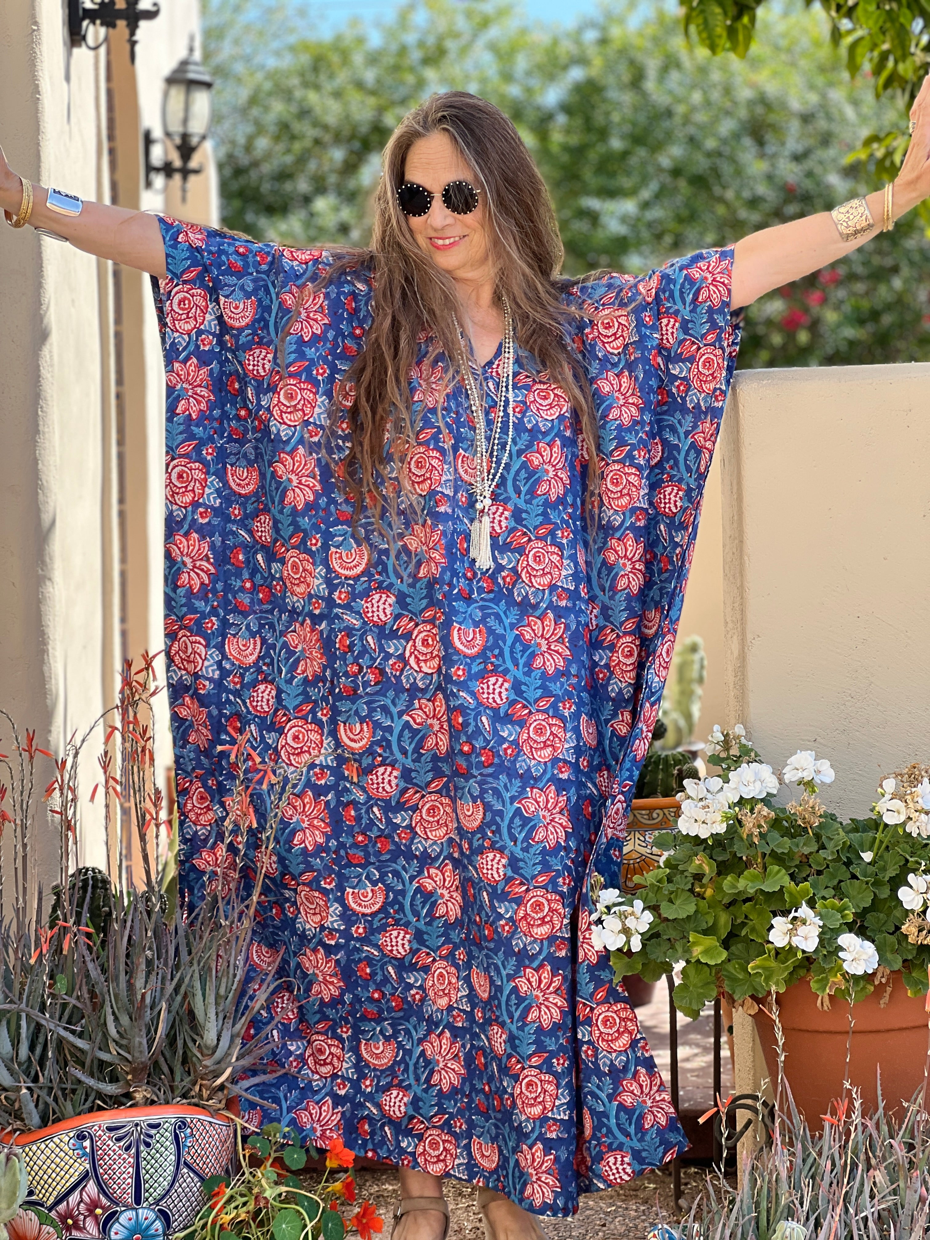 Bengaluru Blue Pax Relax Kaftan