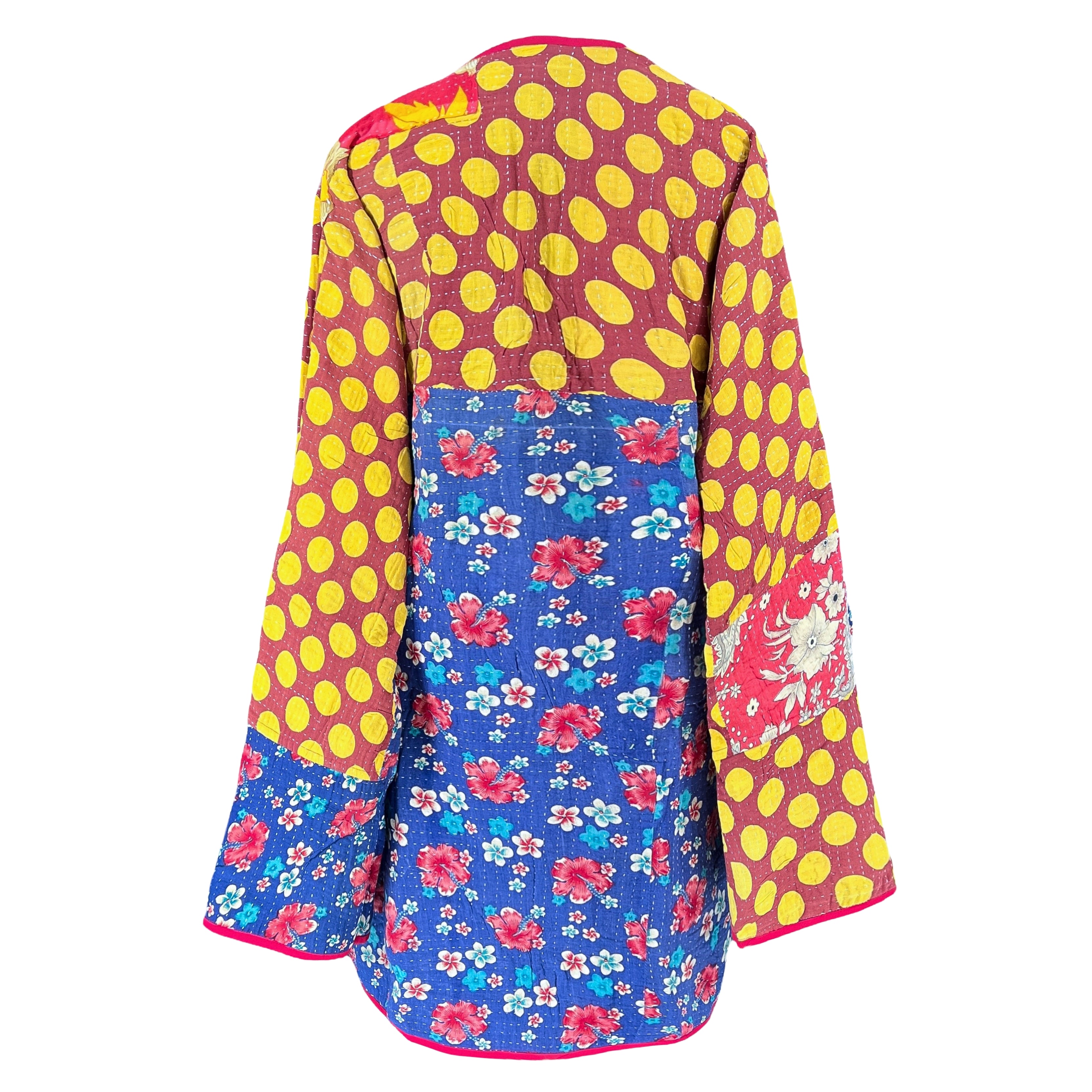 Natika Cotton Kantha Coat One of a Kind