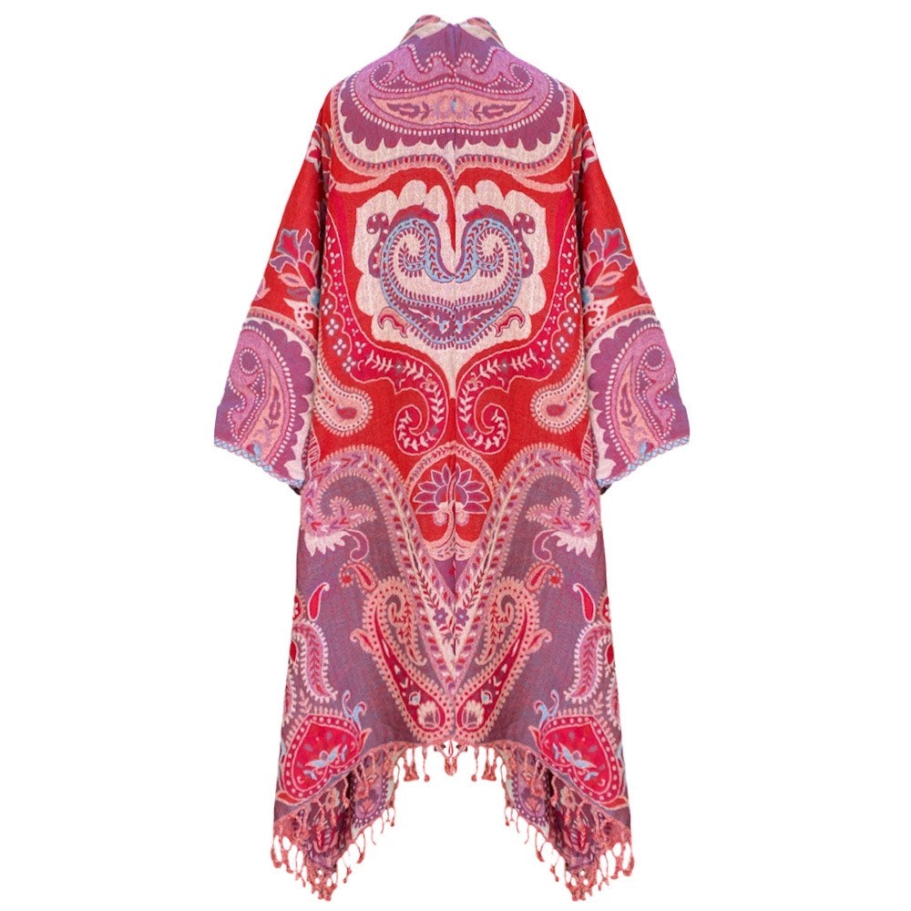 Dugadda Paisley Kimono Coat ONE OF A KIND