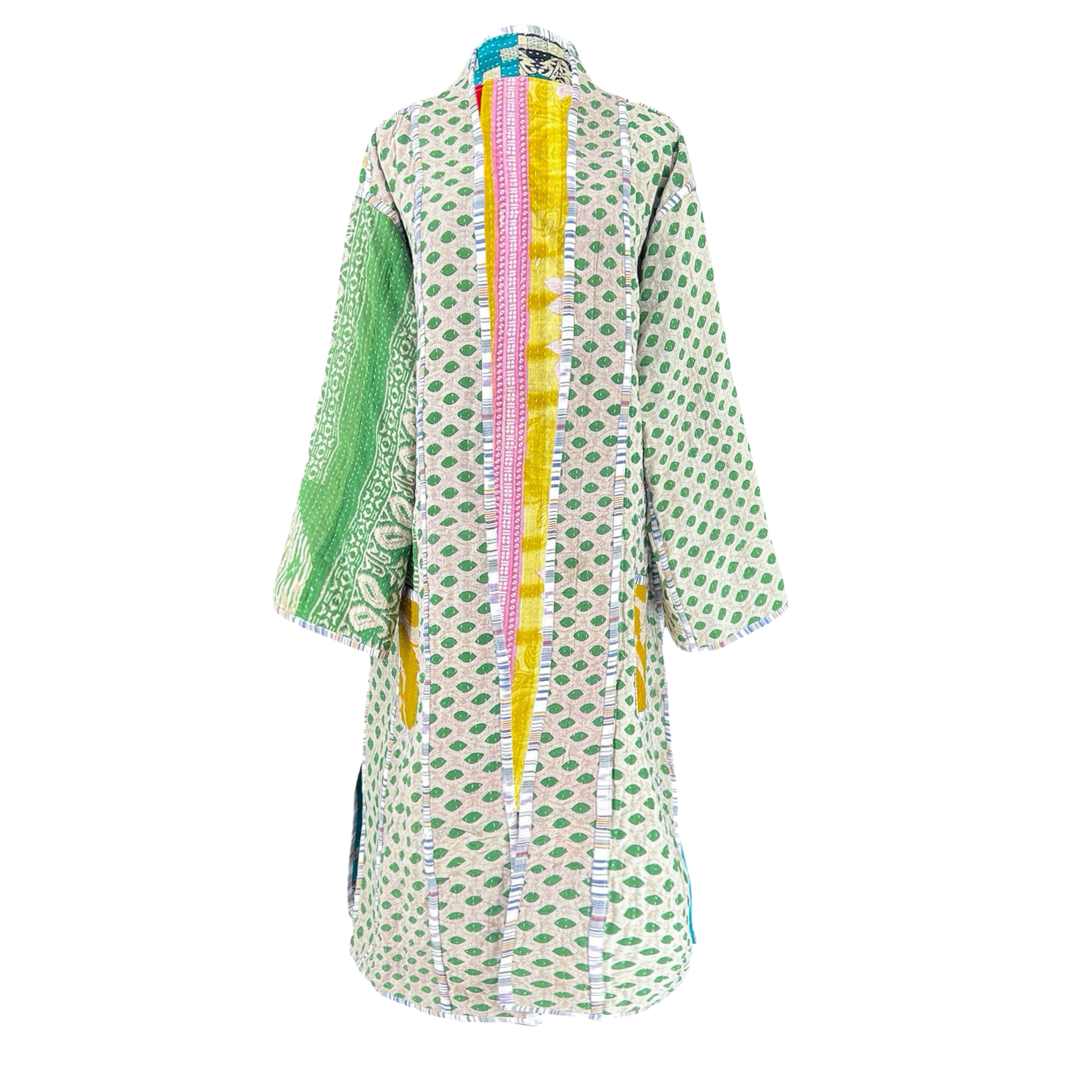 Kizhunna Cotton Kantha Coat One of a Kind