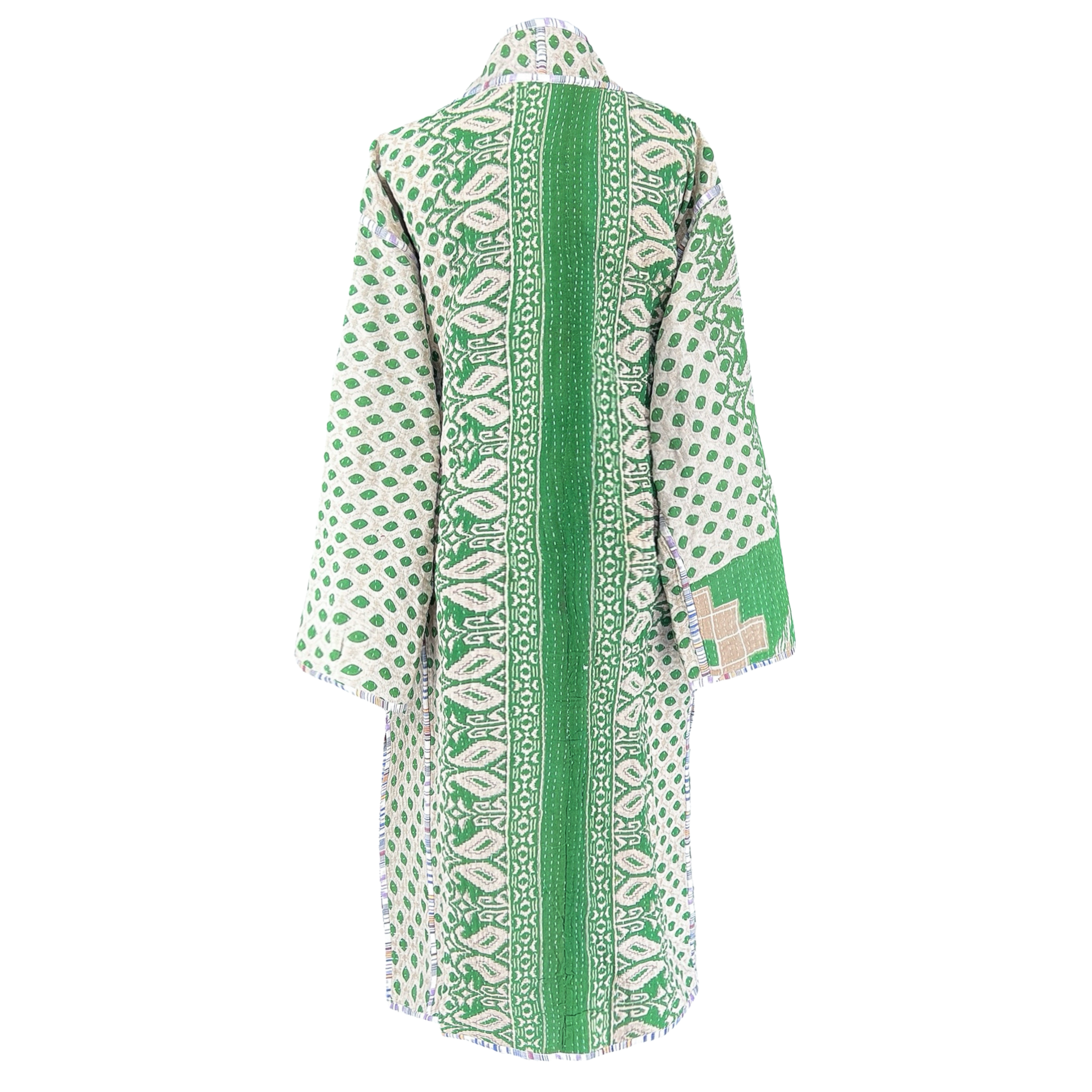 Kizhunna Cotton Kantha Coat One of a Kind
