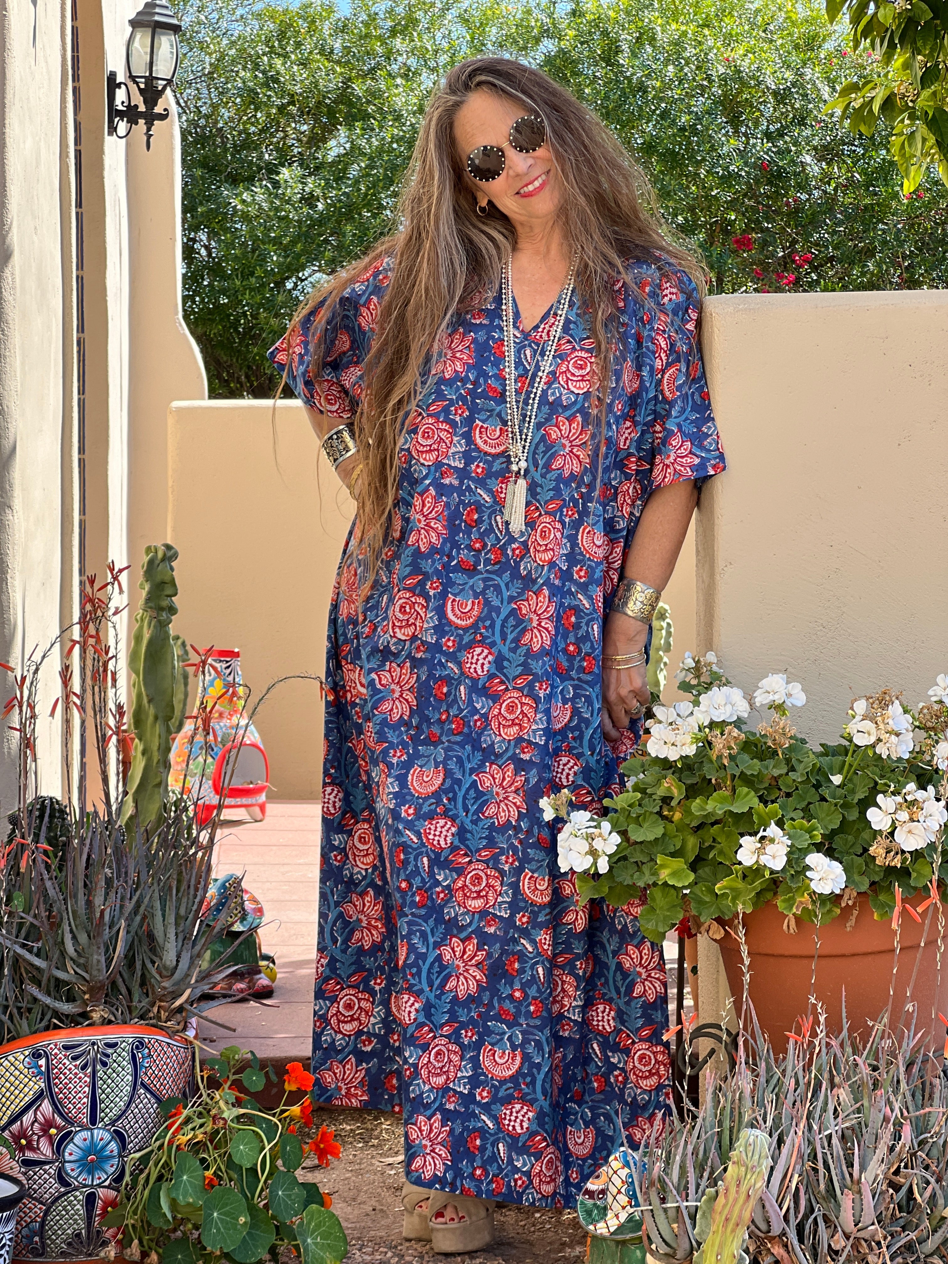 Bengaluru Blue Pax Relax Kaftan