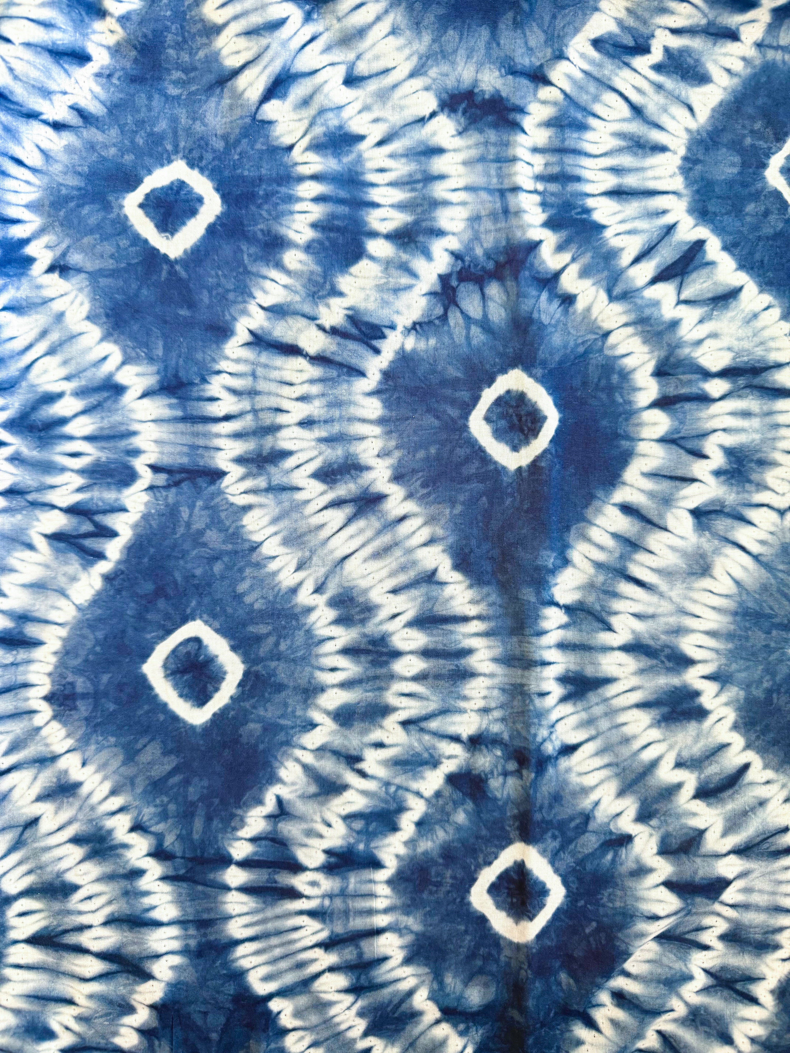 Icarus Indigo Shibori Maxi Kaftan