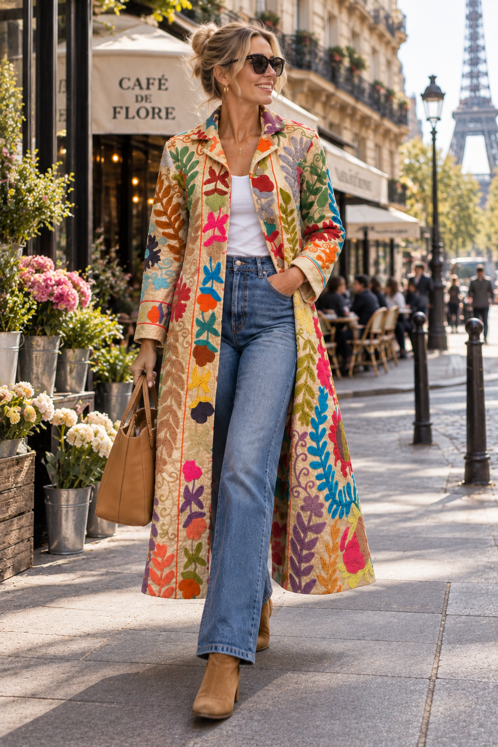 Aarya Hand Embroidered Coat one of a kind