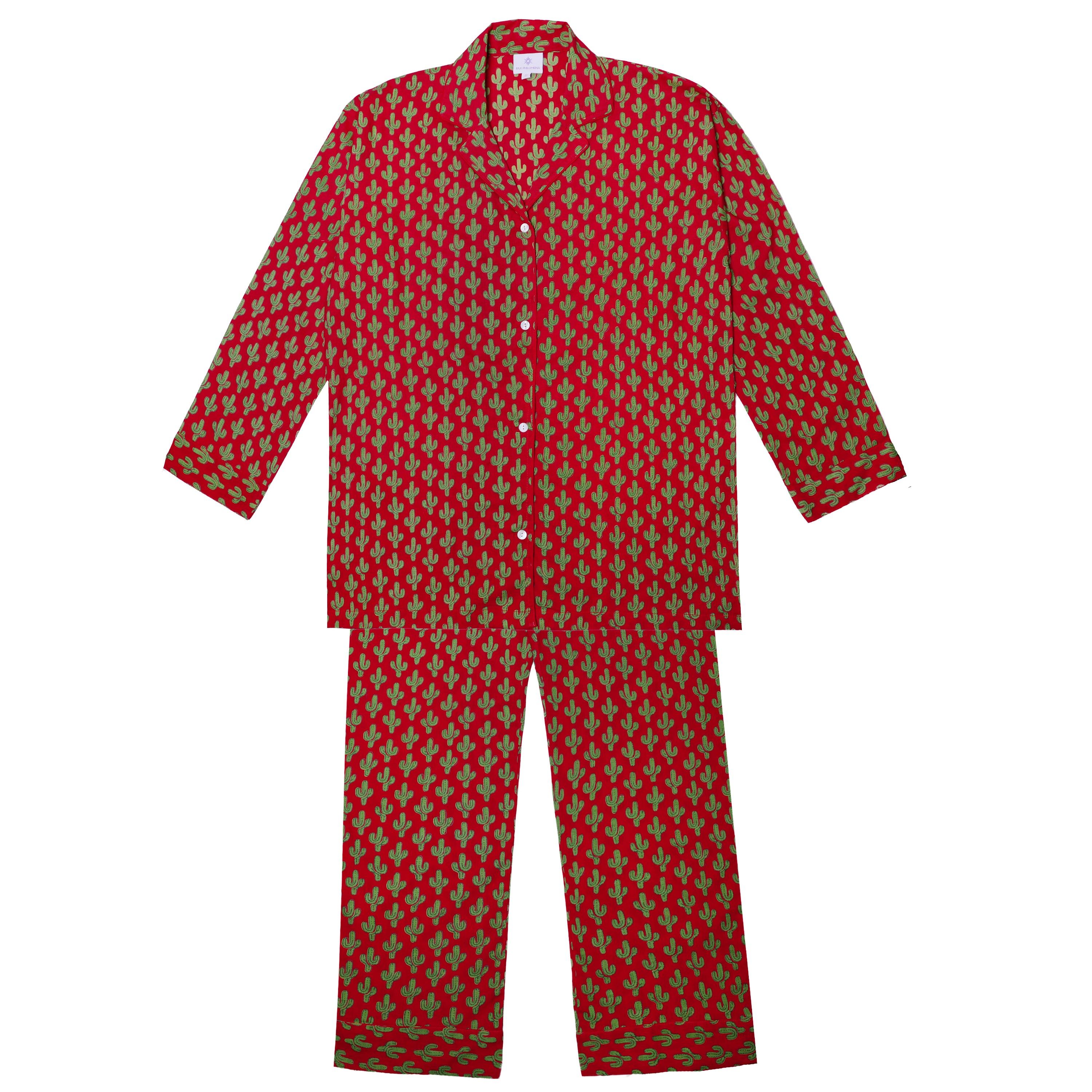 Christmas Prickly Pax Cactus Pajamas