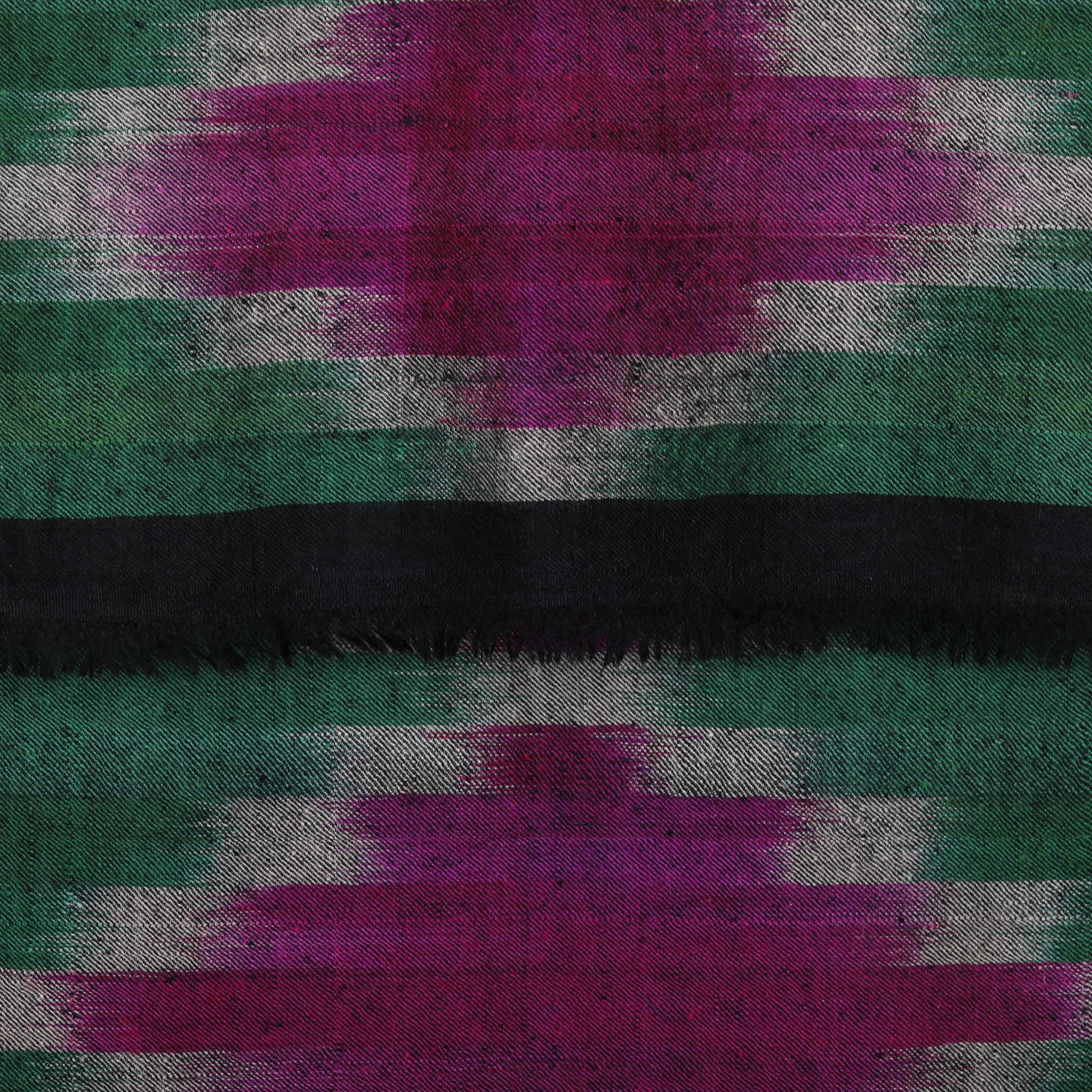 Emerald Dream Ikat Pashmina Kashmiri Shawl