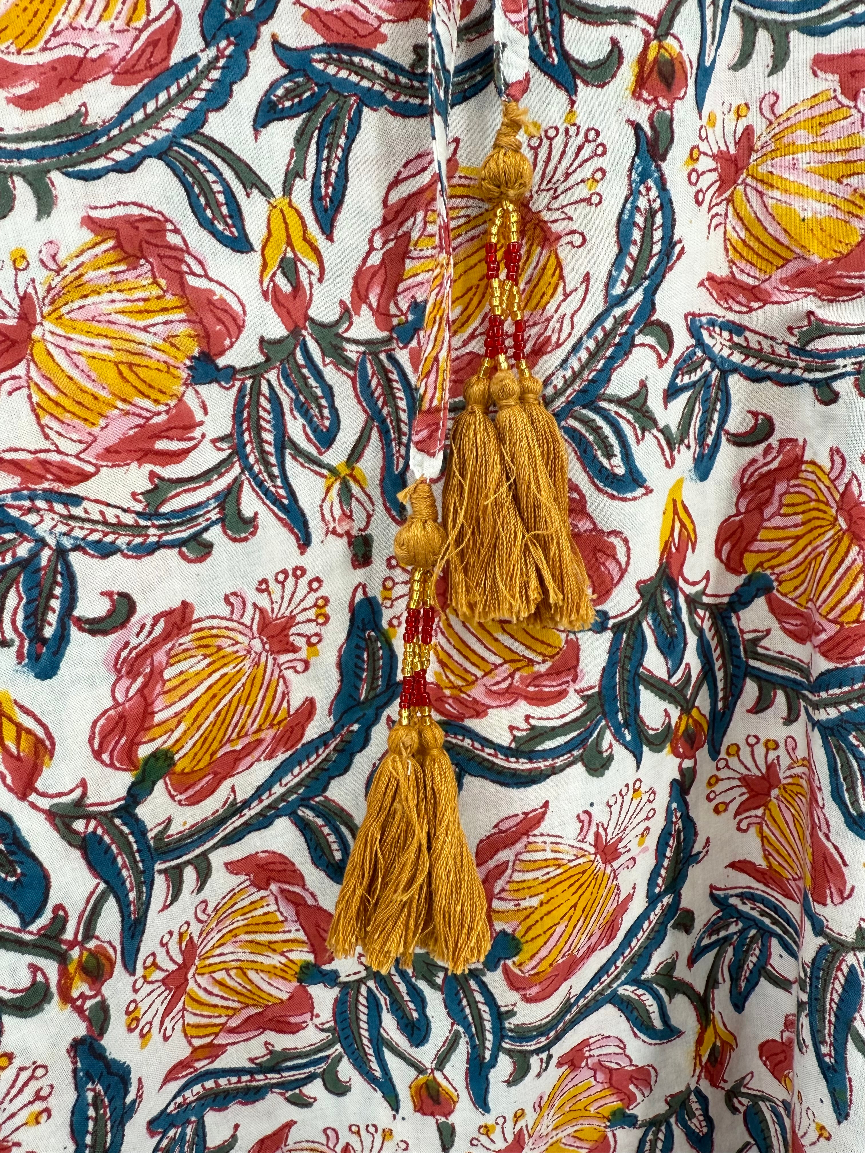 Angelina Floral Maxi Kaftan Dress