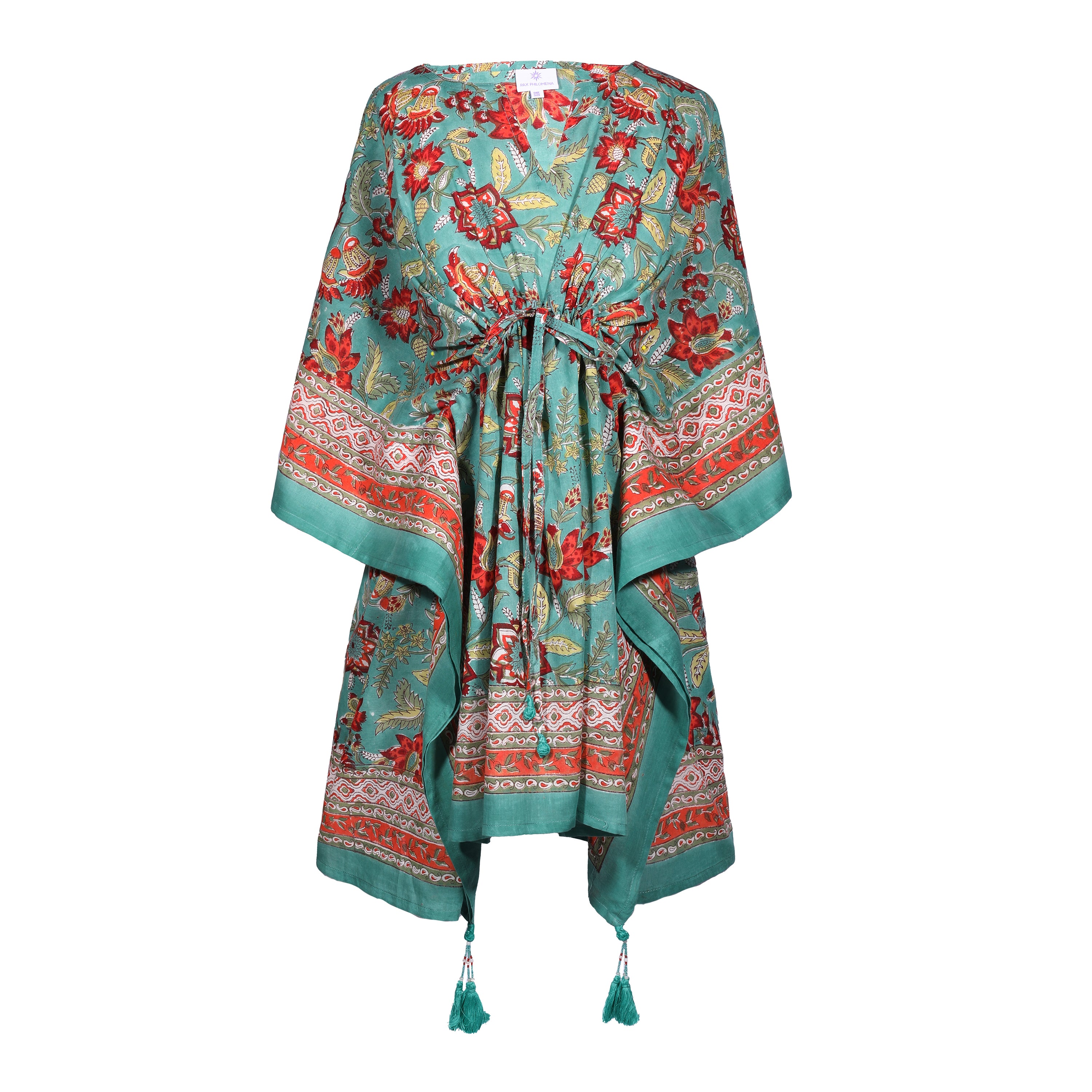 Fiji Floral Short Kaftan