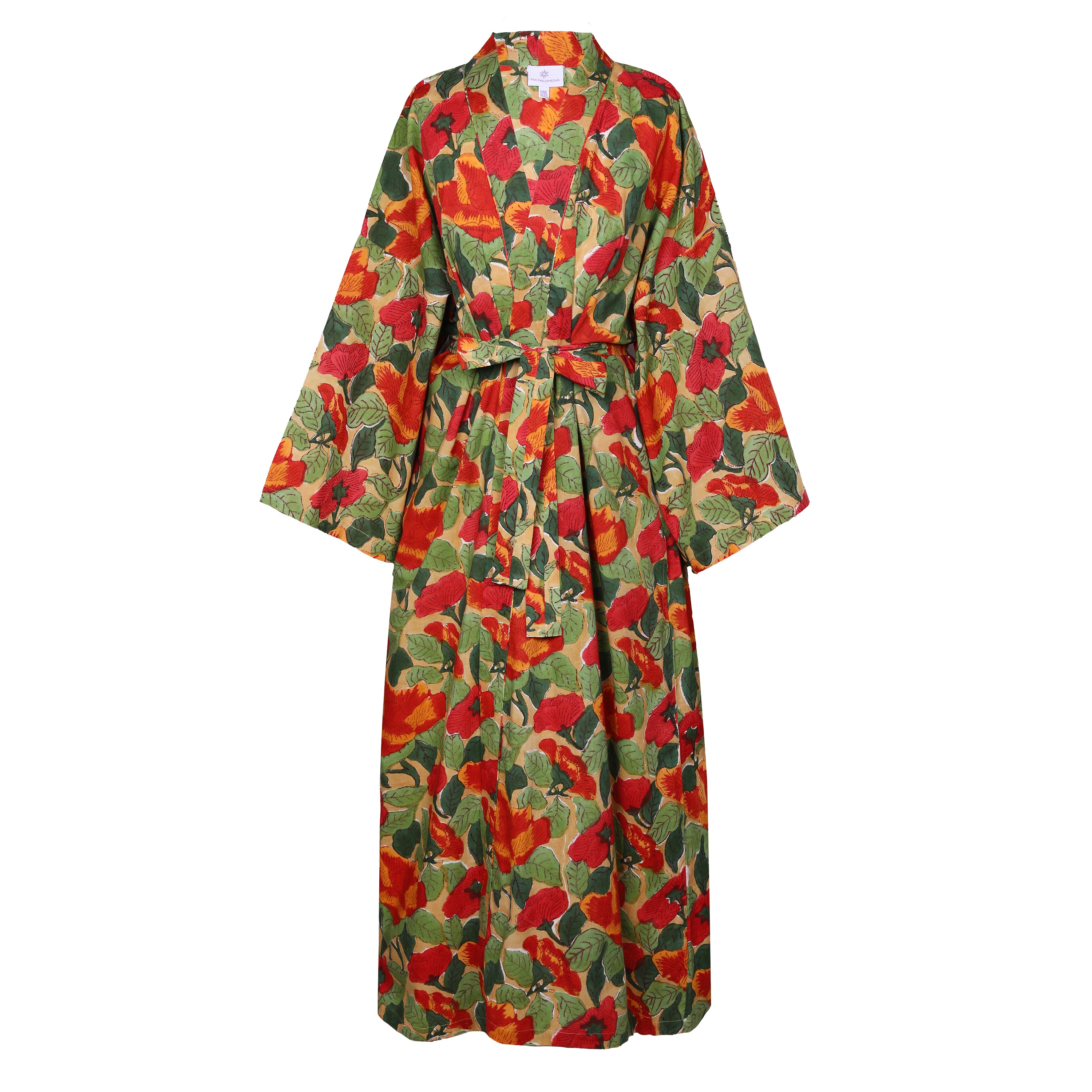 Frida Floral Cotton Dress Robe ON BACKORDER 2-4 WEEKS