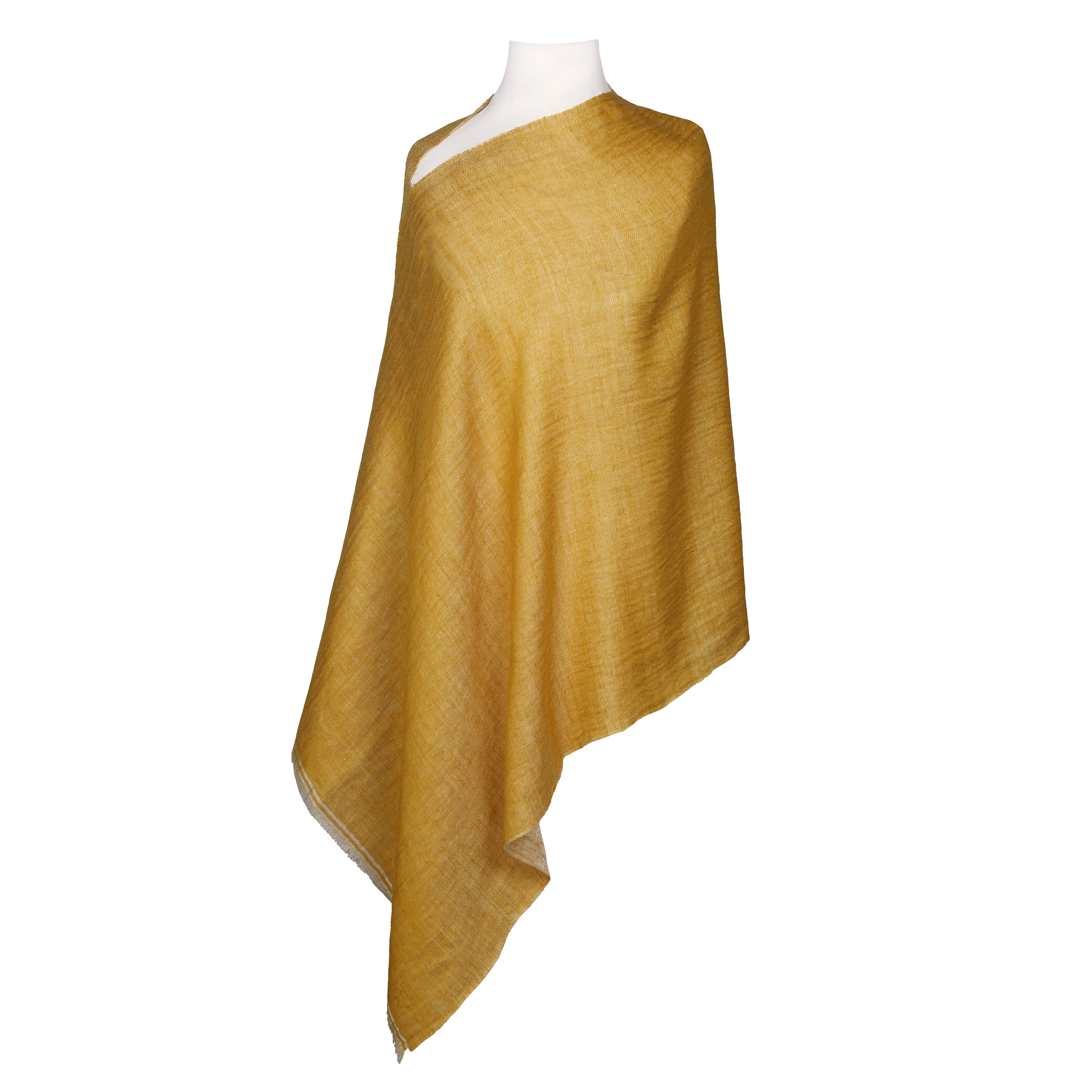 Golden Sunset Metallic Pashmina Kashmiri Shawl