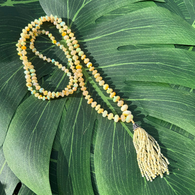 Semi- Precious Ethiopian Tiered Mala Necklace ONLY ONE AVAILABLE