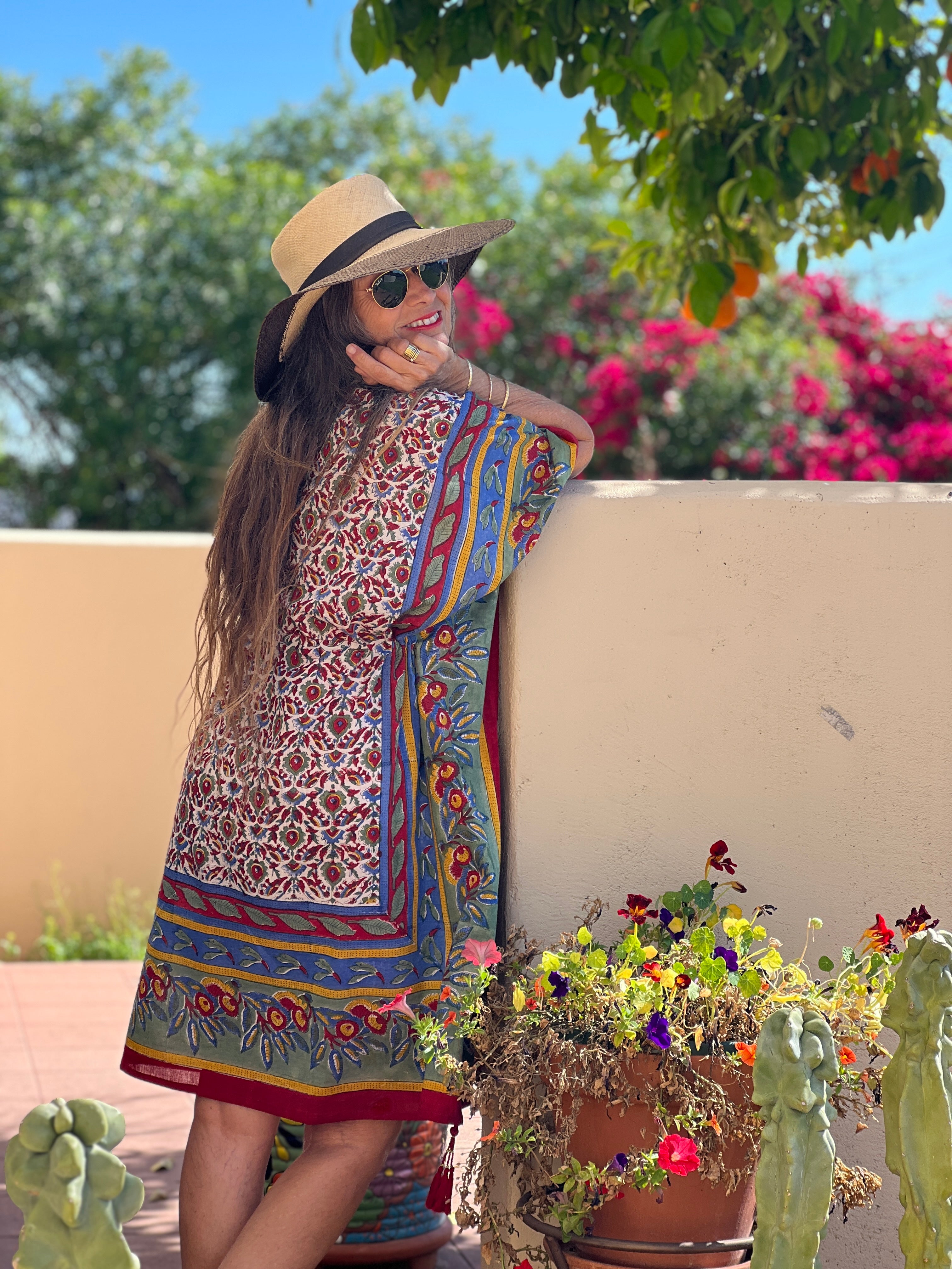 Paradise Midi Kaftan Dress