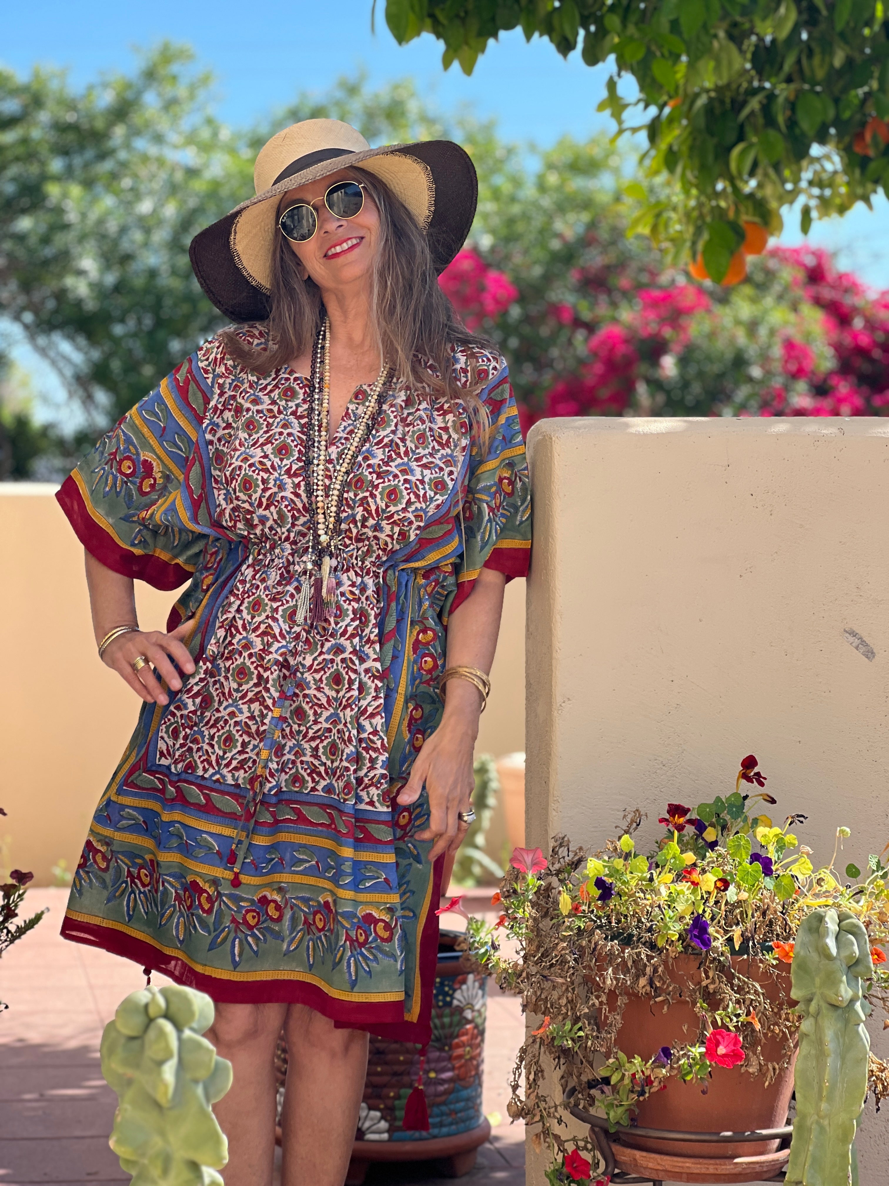 Paradise Midi Kaftan Dress