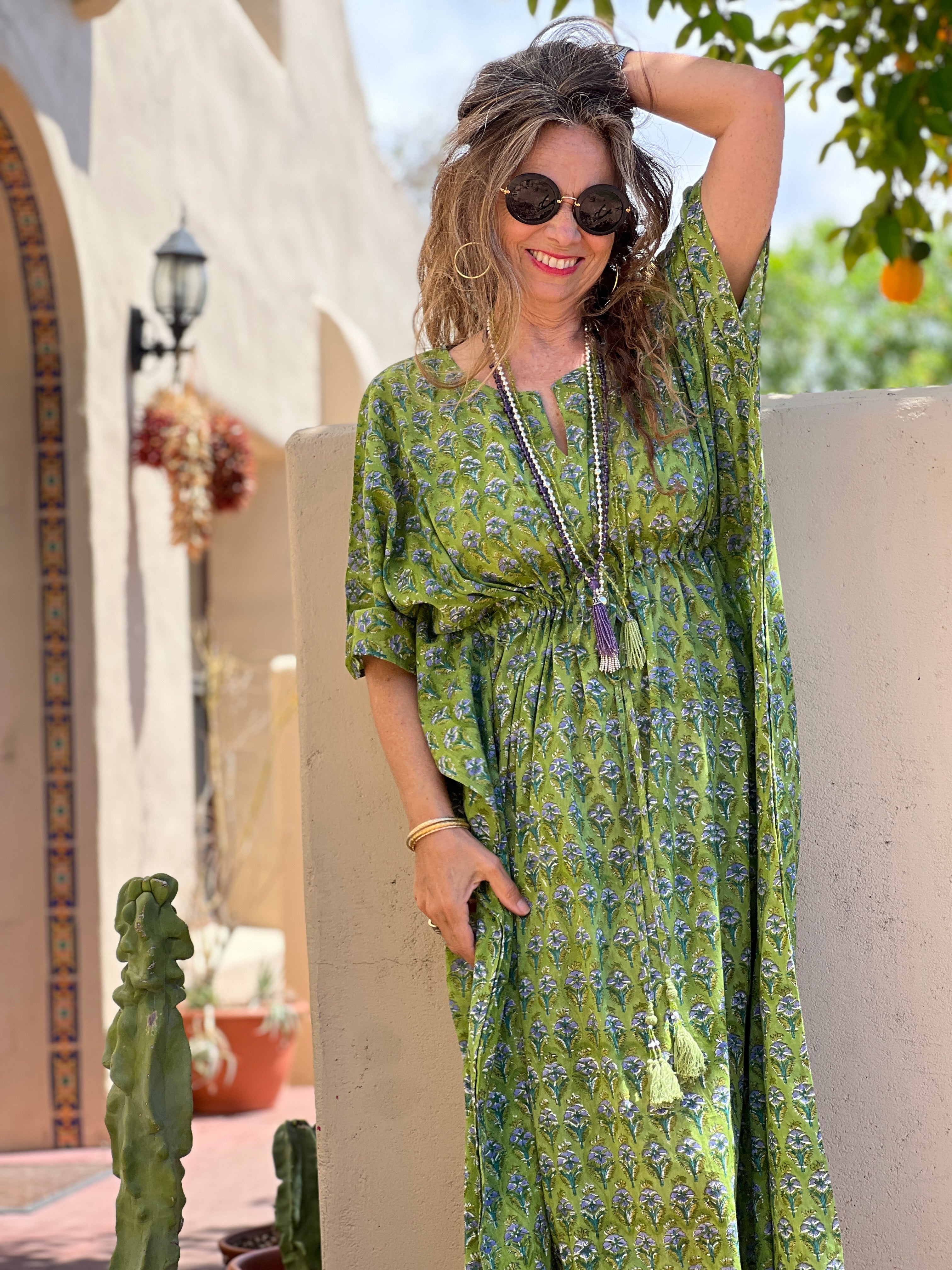 Bembridge Floral Maxi Kaftan Dress