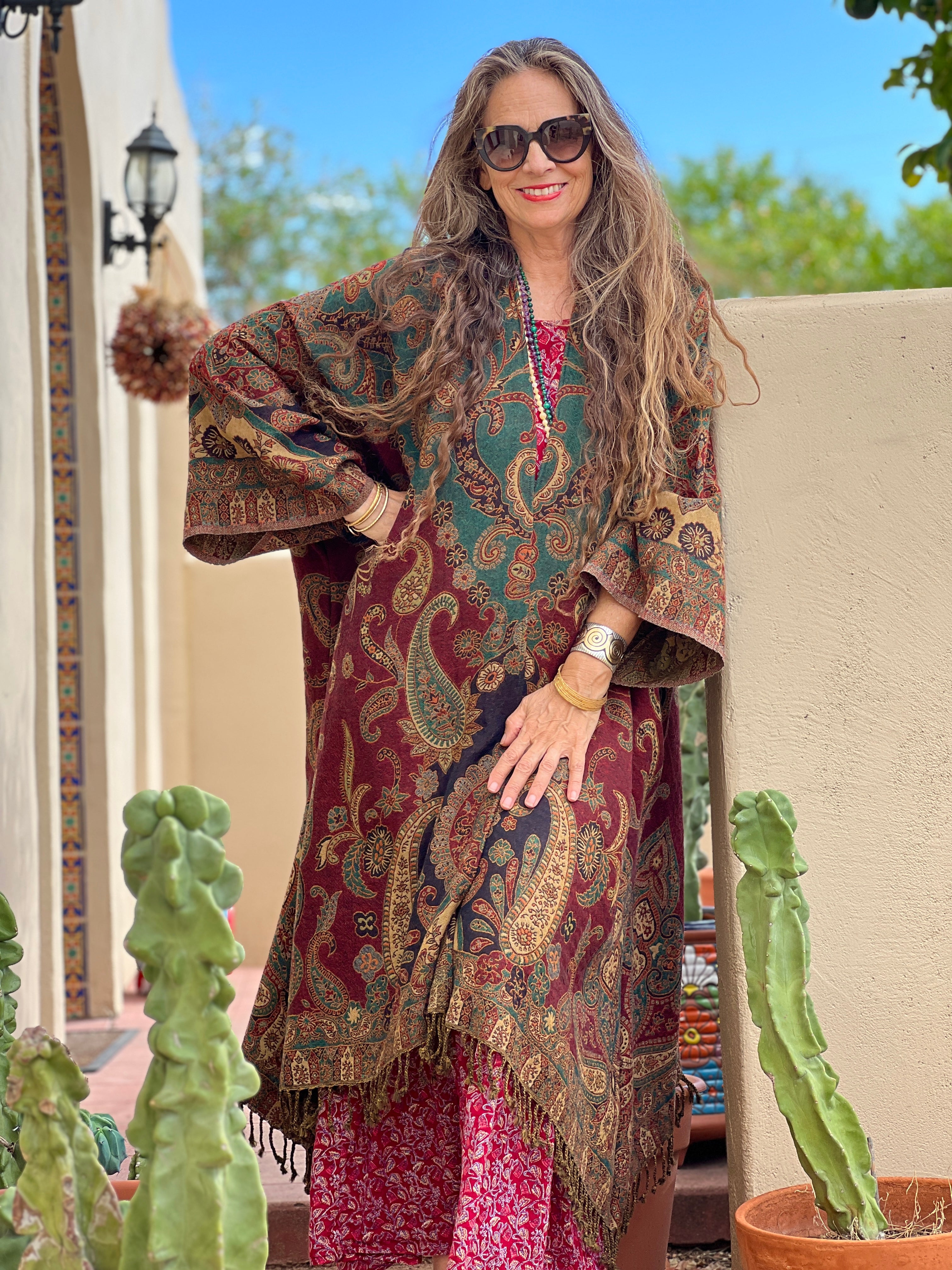 Kolkata Paisley Kimono Coat LIMITED EDITION