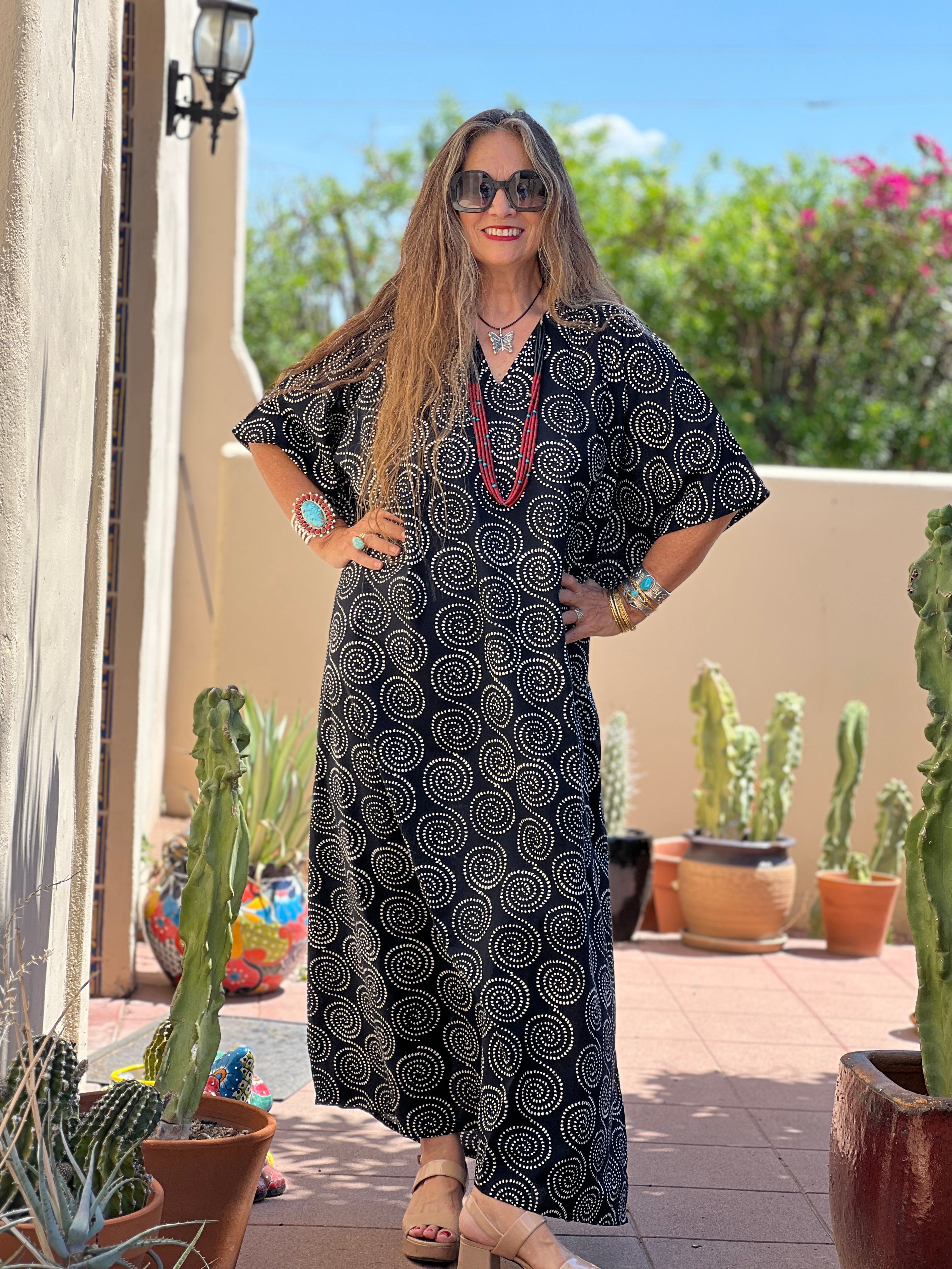 Karma Black Pax Relax Kaftan Dress
