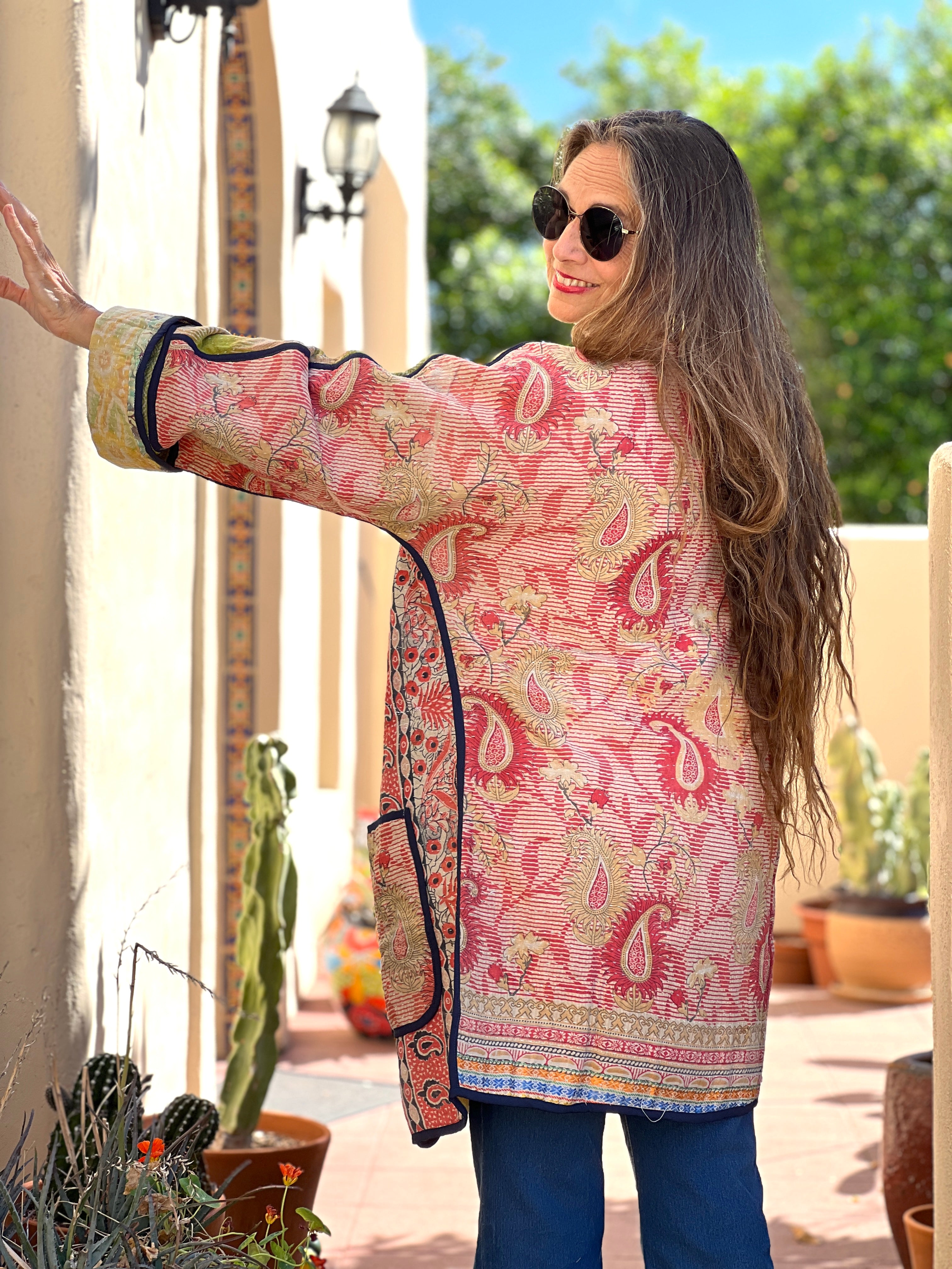 Francine Kantha Coat One of a Kind