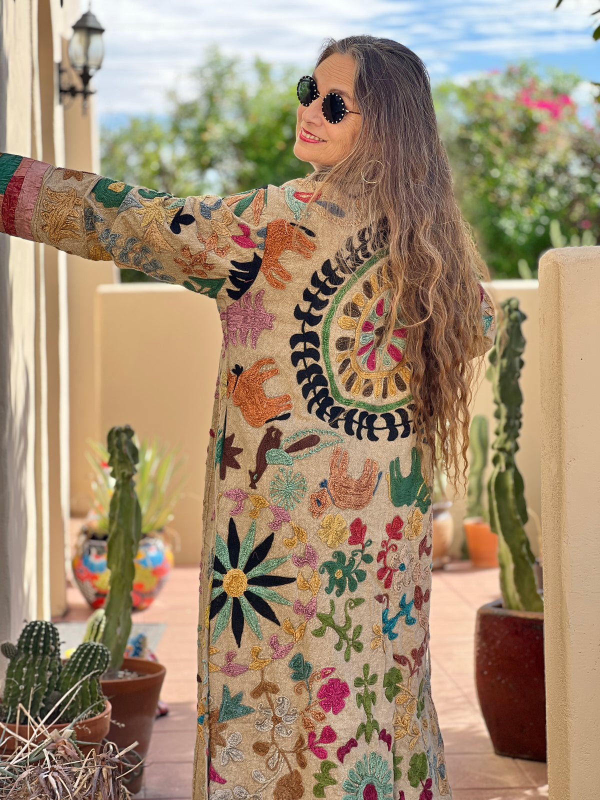 Saanvi Hand Embroidered Coat One of a Kind