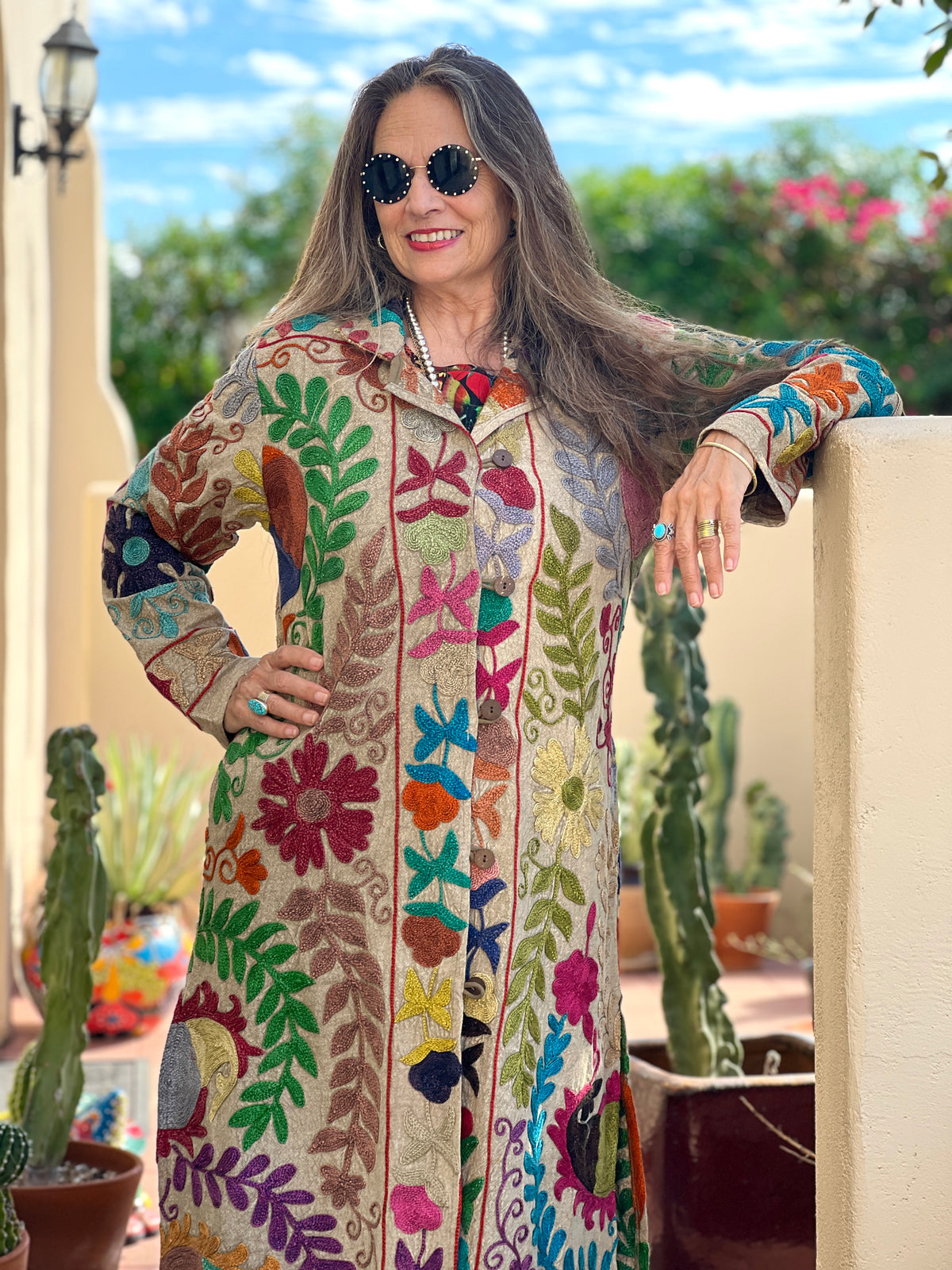 Aarya Hand Embroidered Coat one of a kind