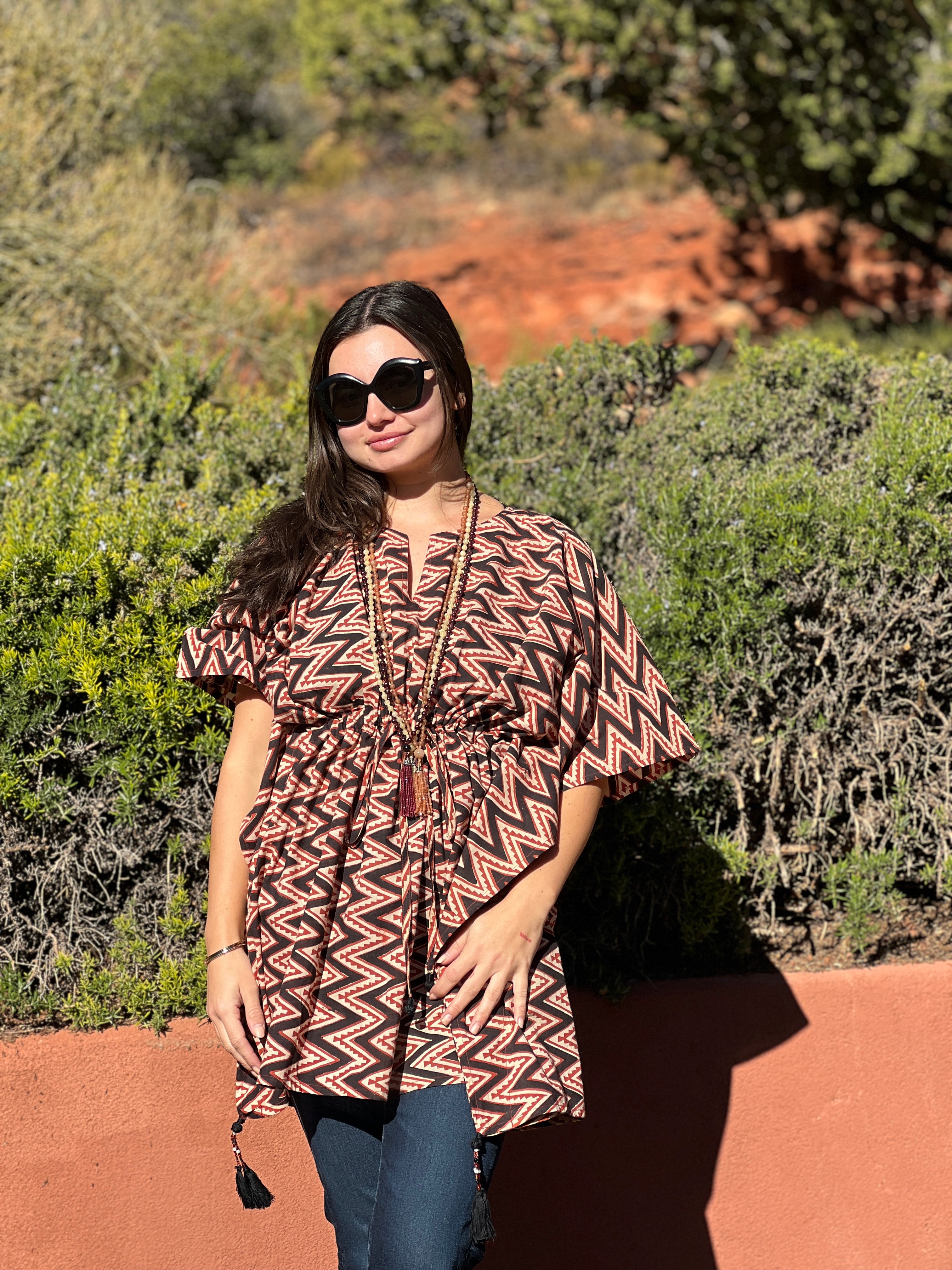Ajmer Short Cotton Kaftan