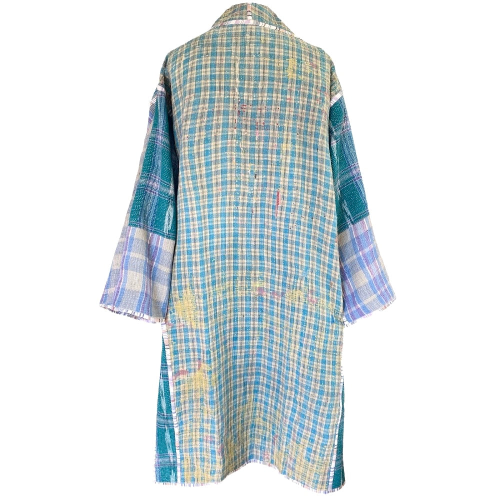 Maya Cotton Kantha Coat ONE OF KIND