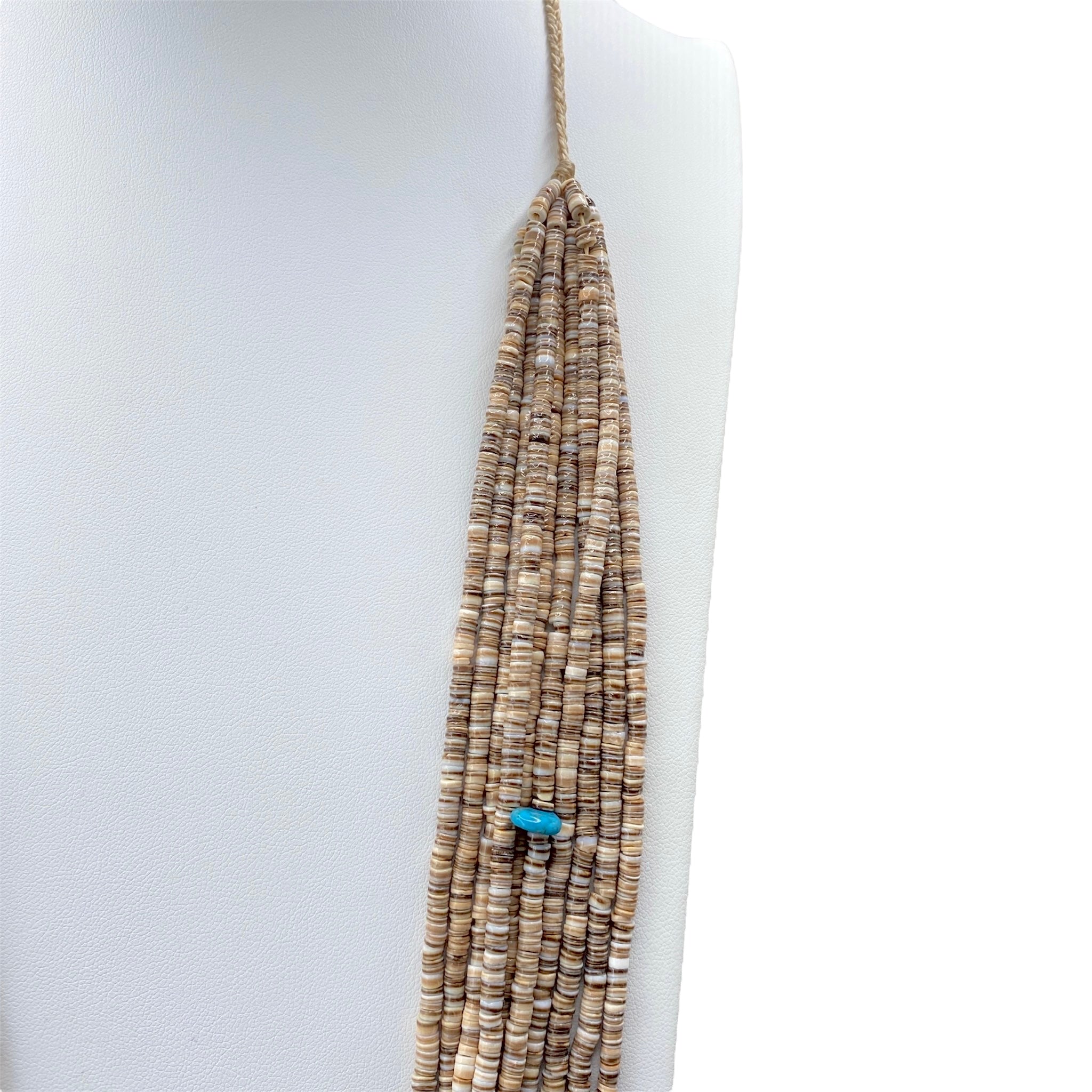 Olive Shell Heishi Necklace Ten Strand Santo Domingo