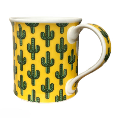 Fine Bone China Saguaro Cactus Mug