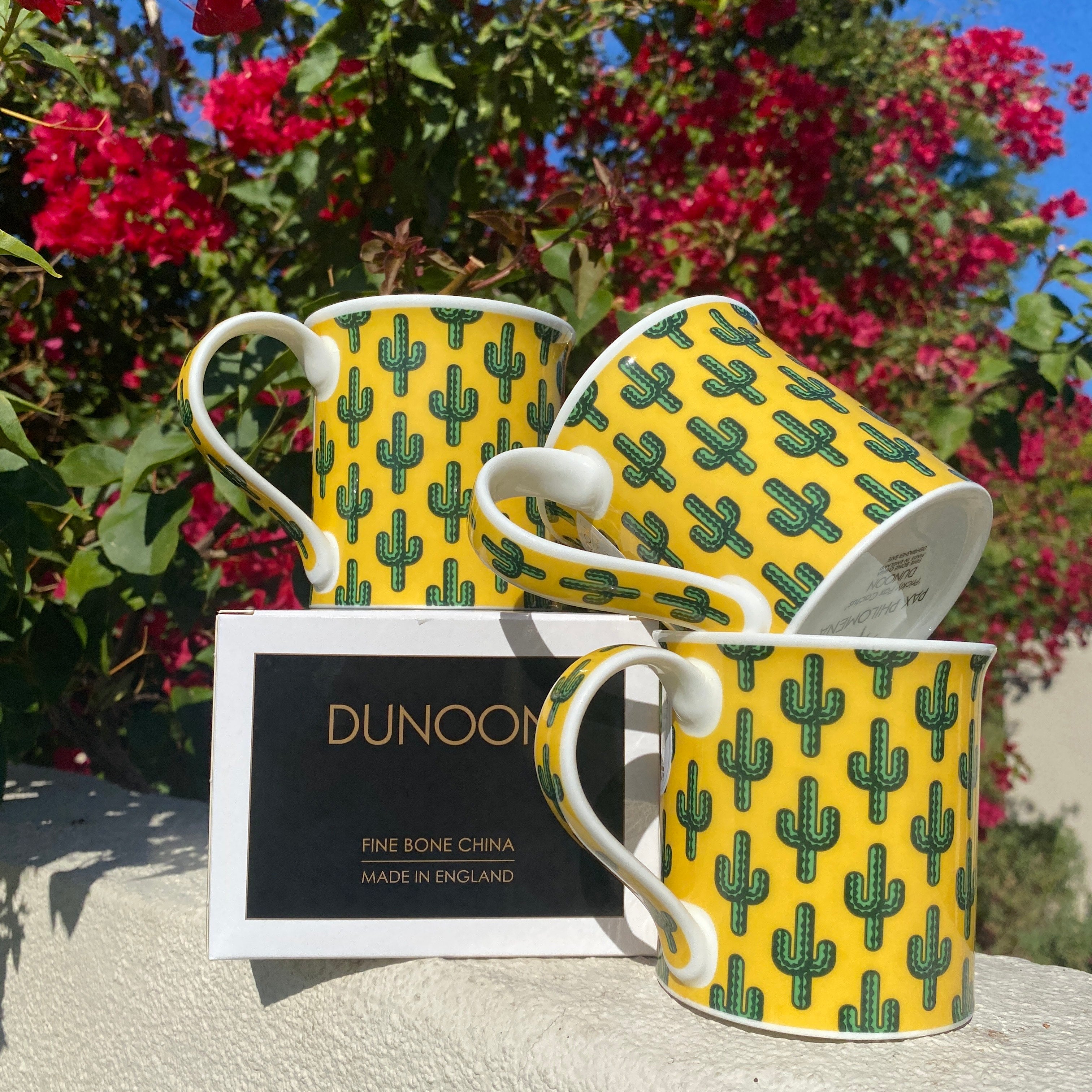 Fine Bone China Saguaro Cactus Mug