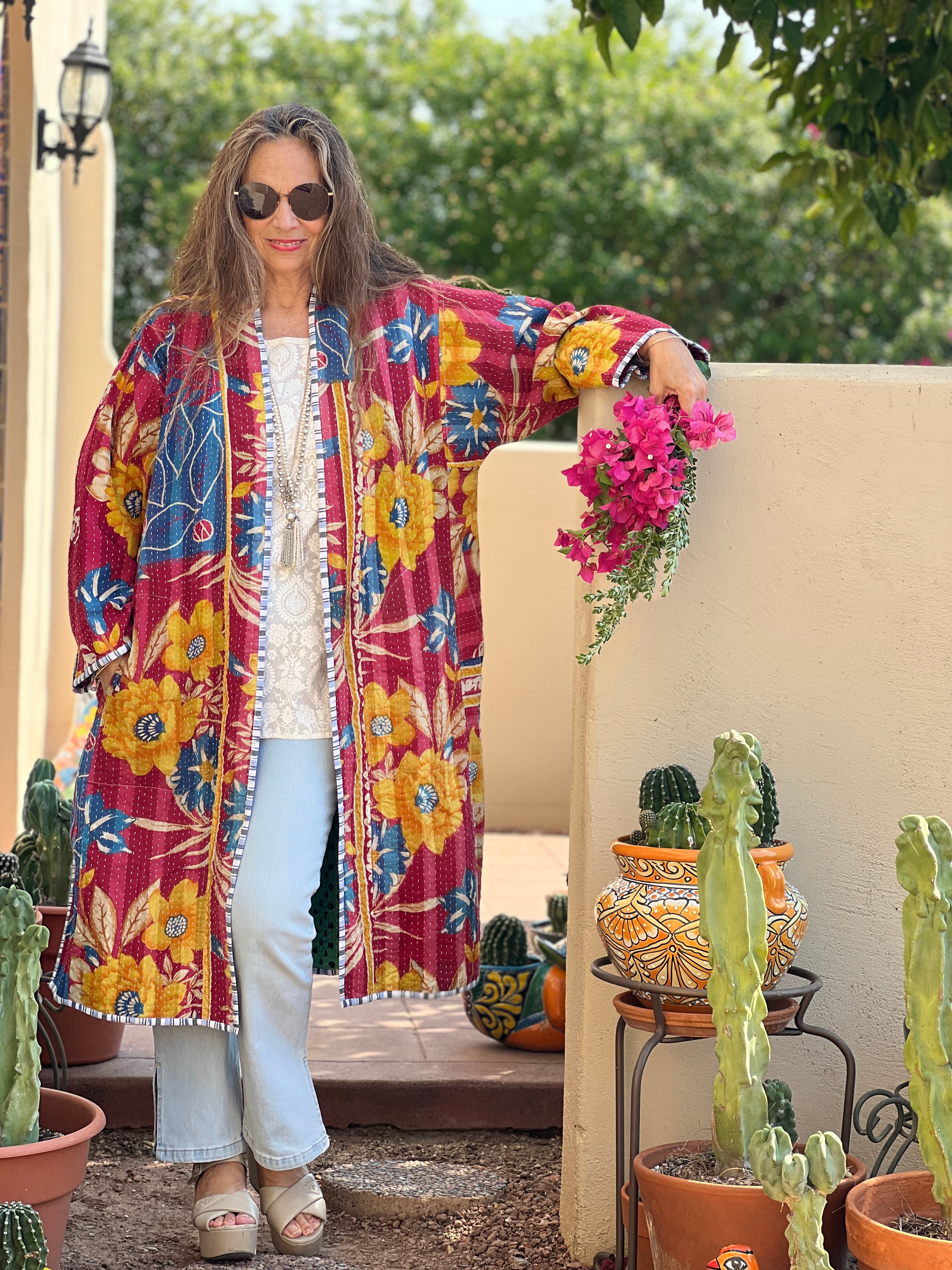 Urda Kantha Coat Vintage Cotton ONE OF KIND