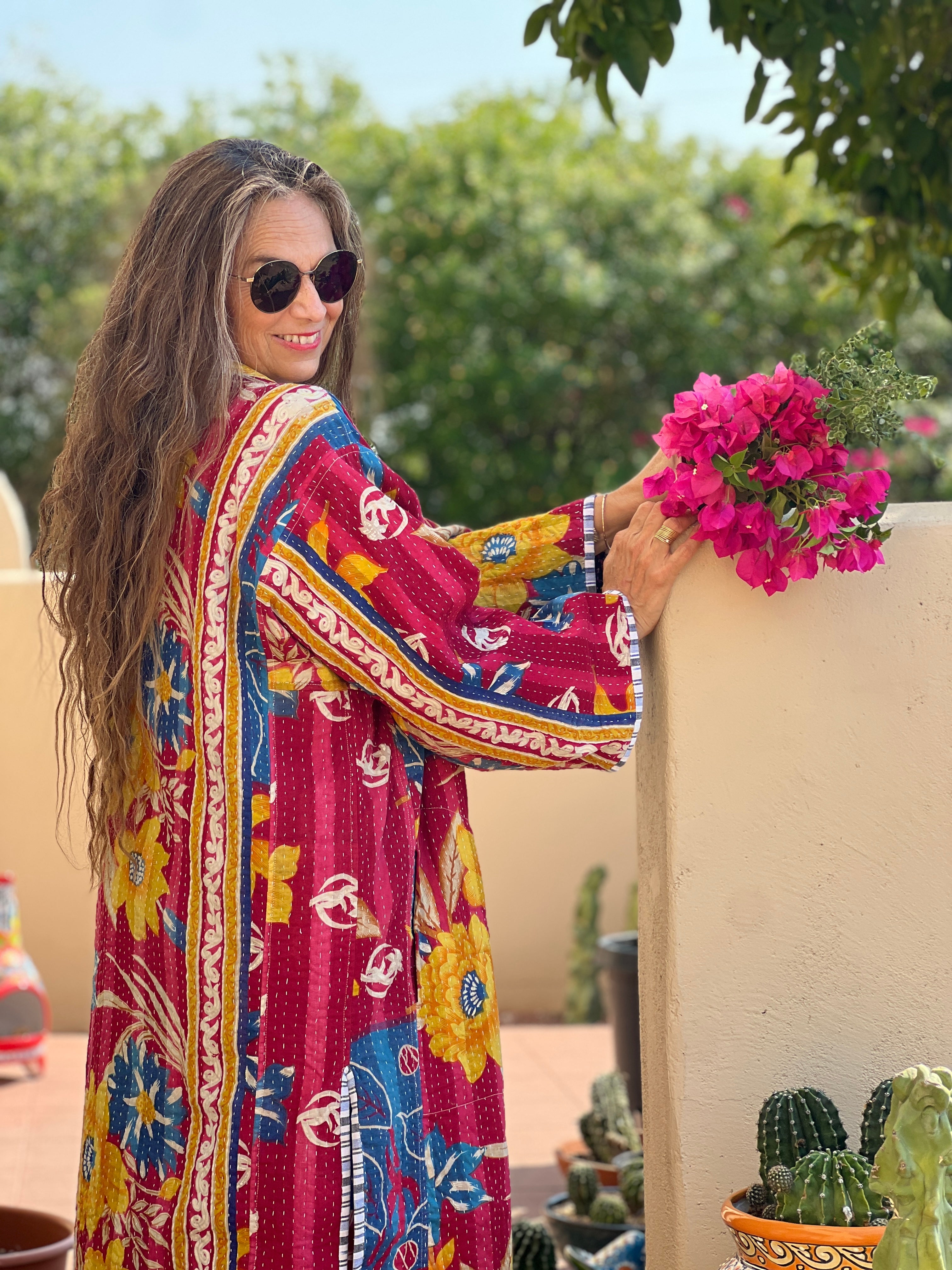 Urda Kantha Coat Vintage Cotton ONE OF KIND
