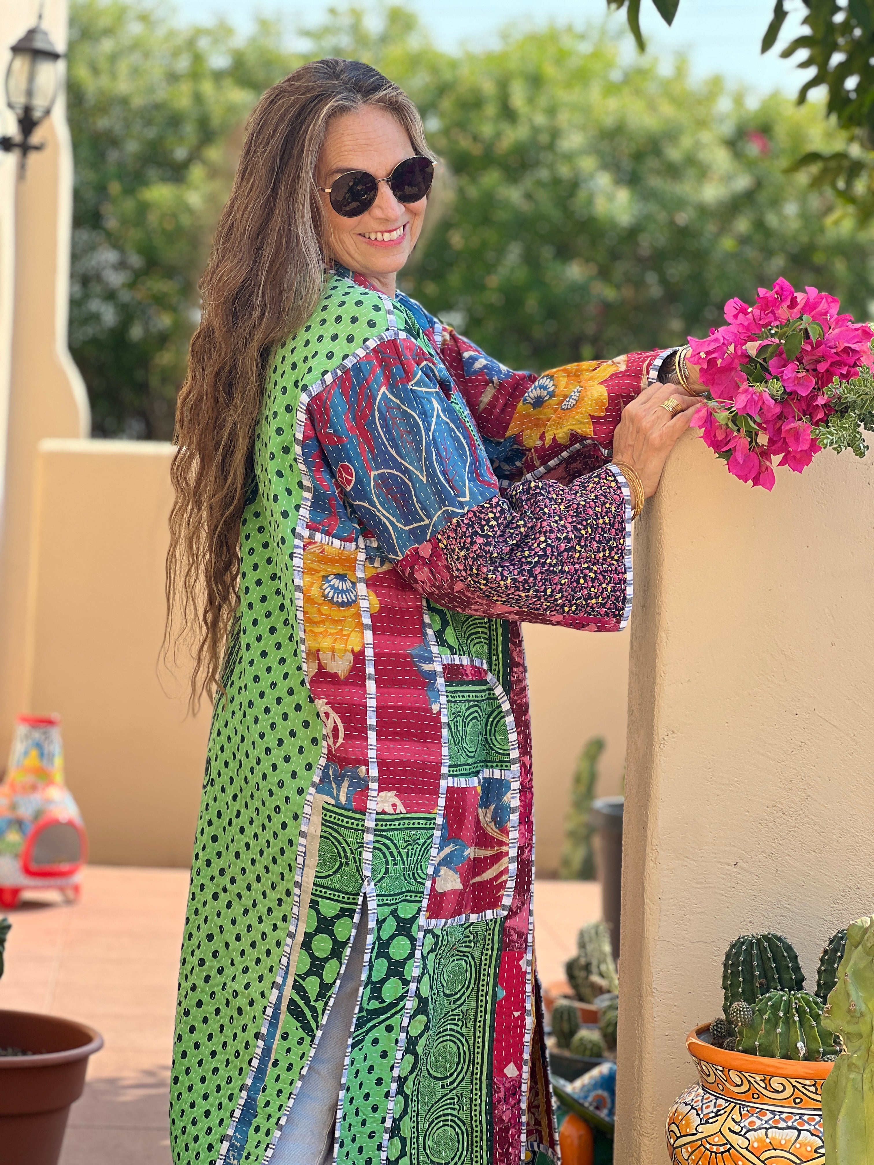 Urda Kantha Coat Vintage Cotton ONE OF KIND