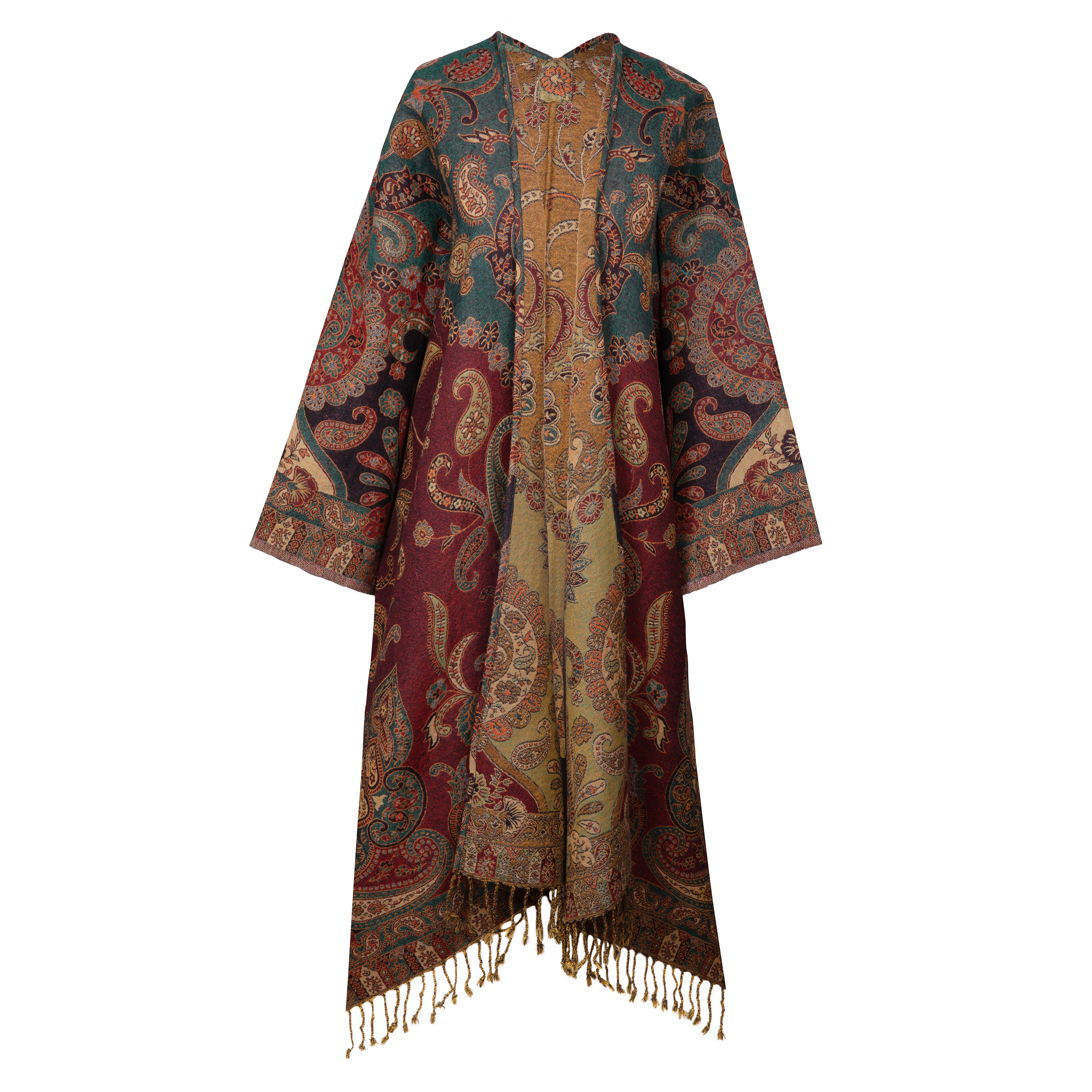 Kolkata Paisley Kimono Coat LIMITED EDITION