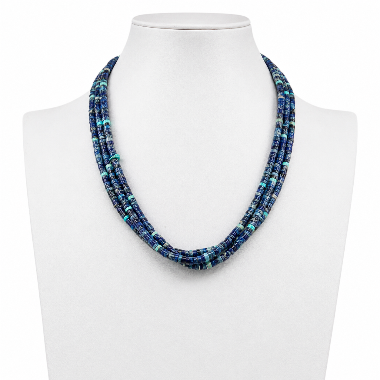 Lapis and Turquoise Necklace Santo Domingo