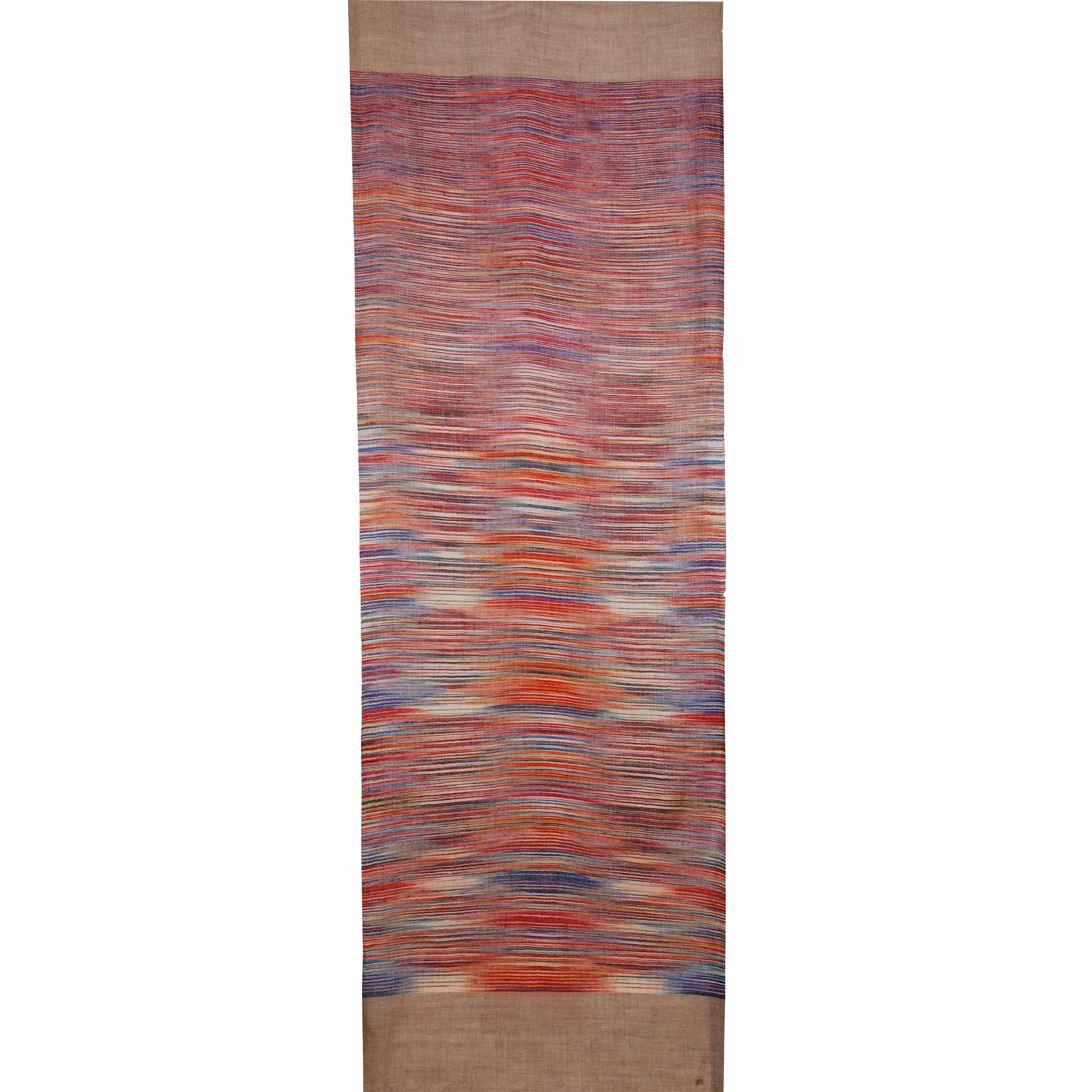 Painted Desert Ikat Pashmina Kashmiri Shawl