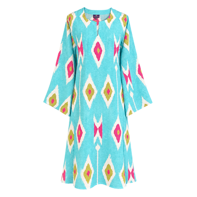 Tashkent Turquoise Italian Silk Tunic