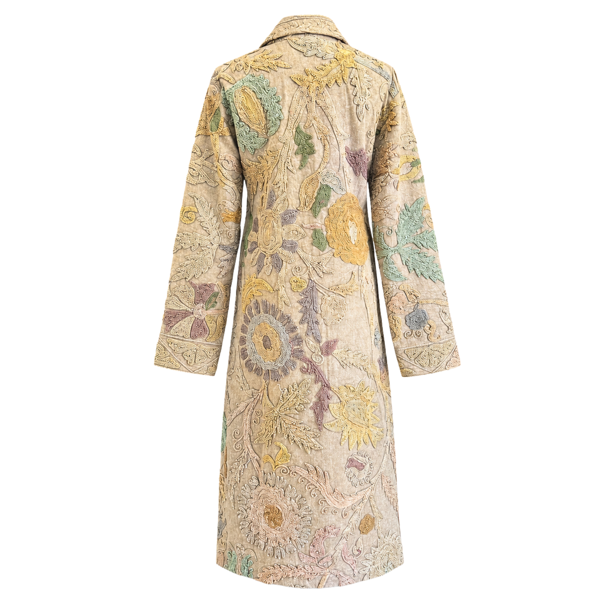 Mira Hand Embroidered Coat One of a Kind