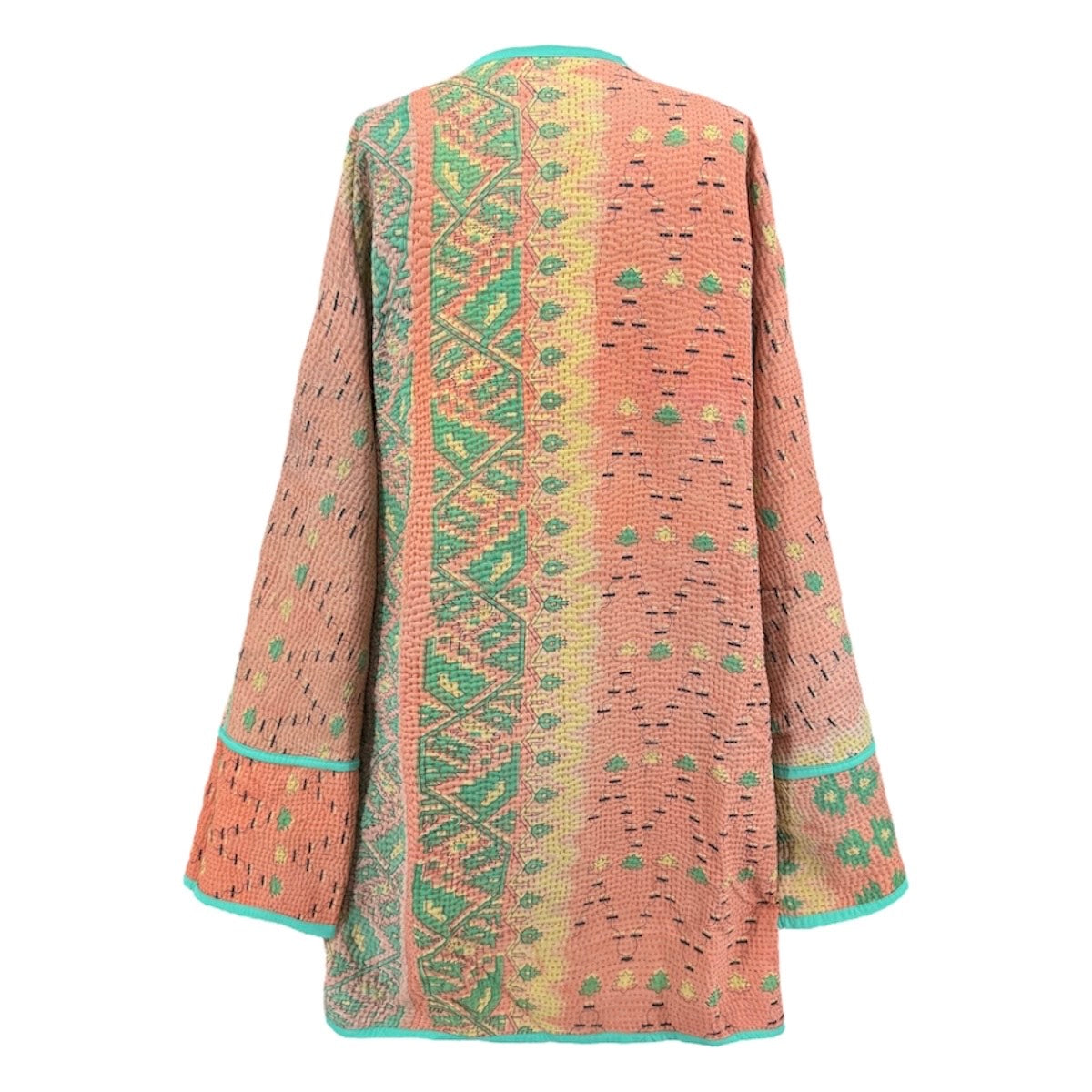 Pamban Kantha Quilted Cotton Jacket Reversible
