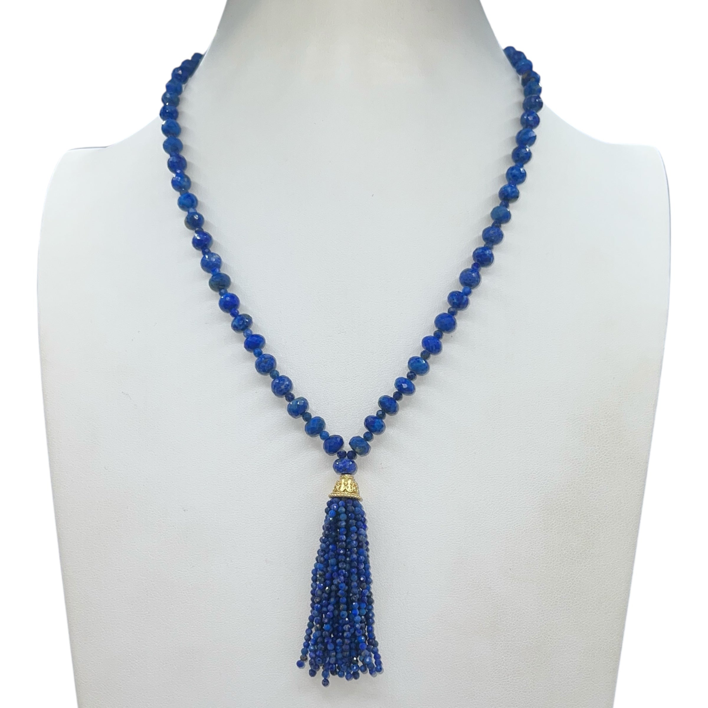 Semi Precious Lapis Lazuli Mini Mala One Available