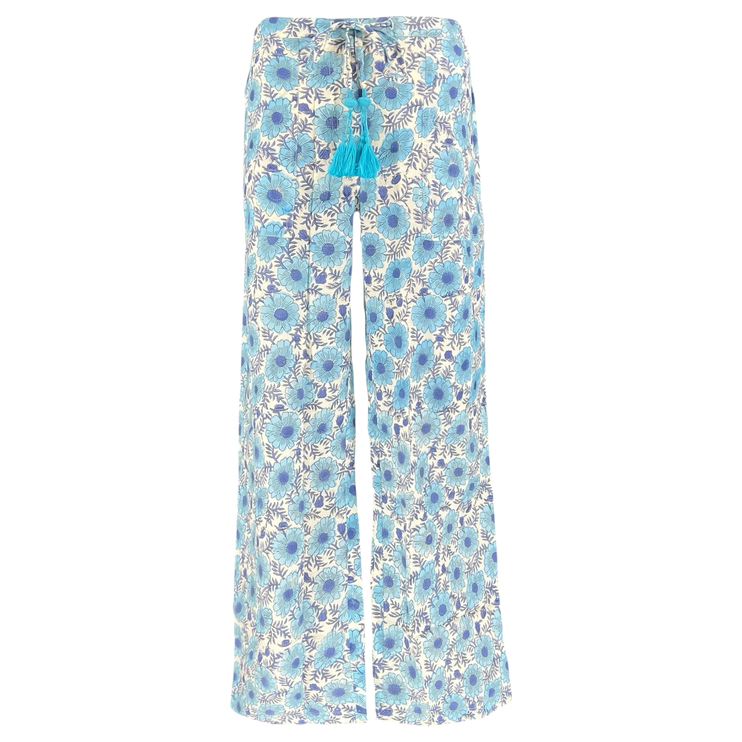 Benedetta Blue Floral Lounge Pant