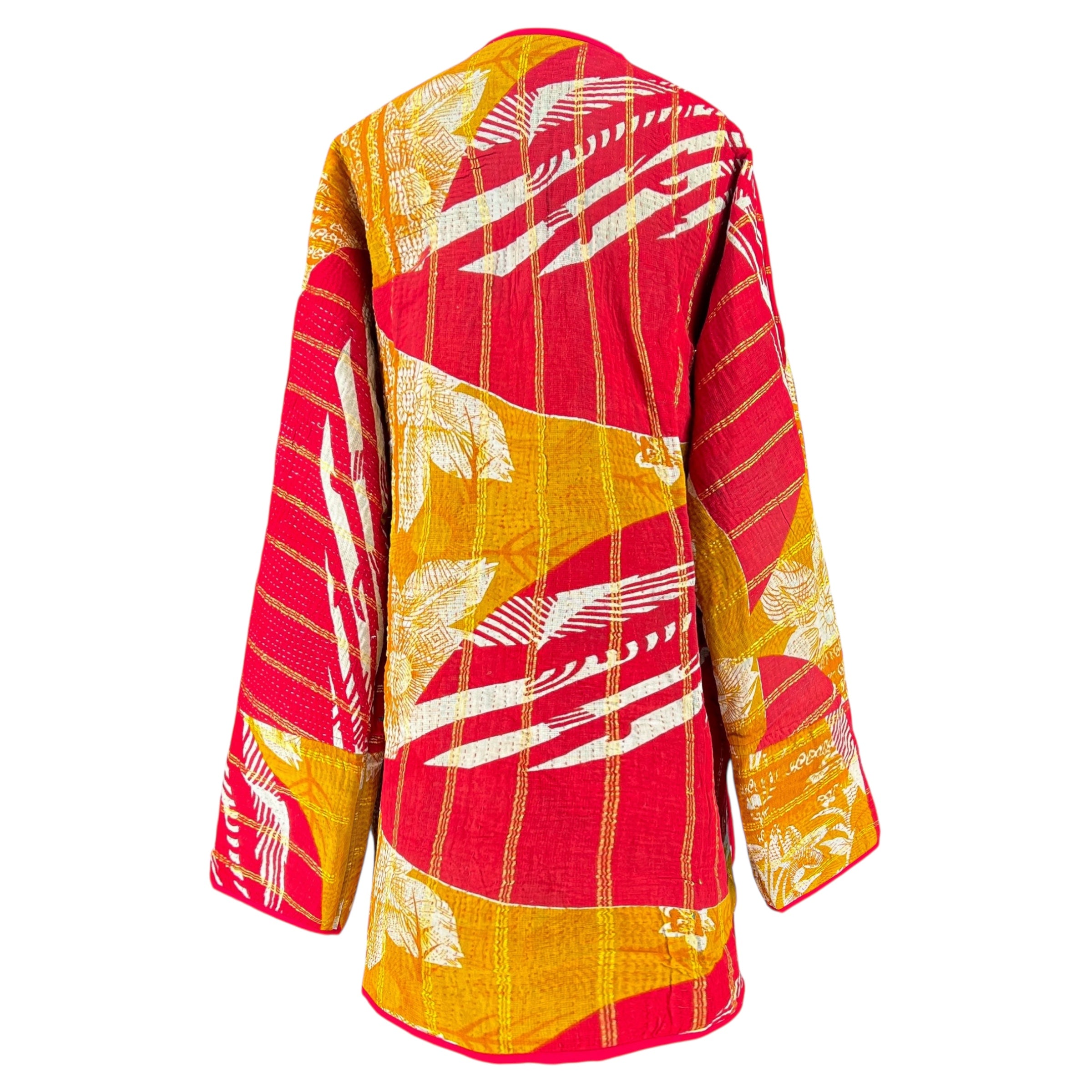 Marari Cotton Kantha Coat One of a Kind