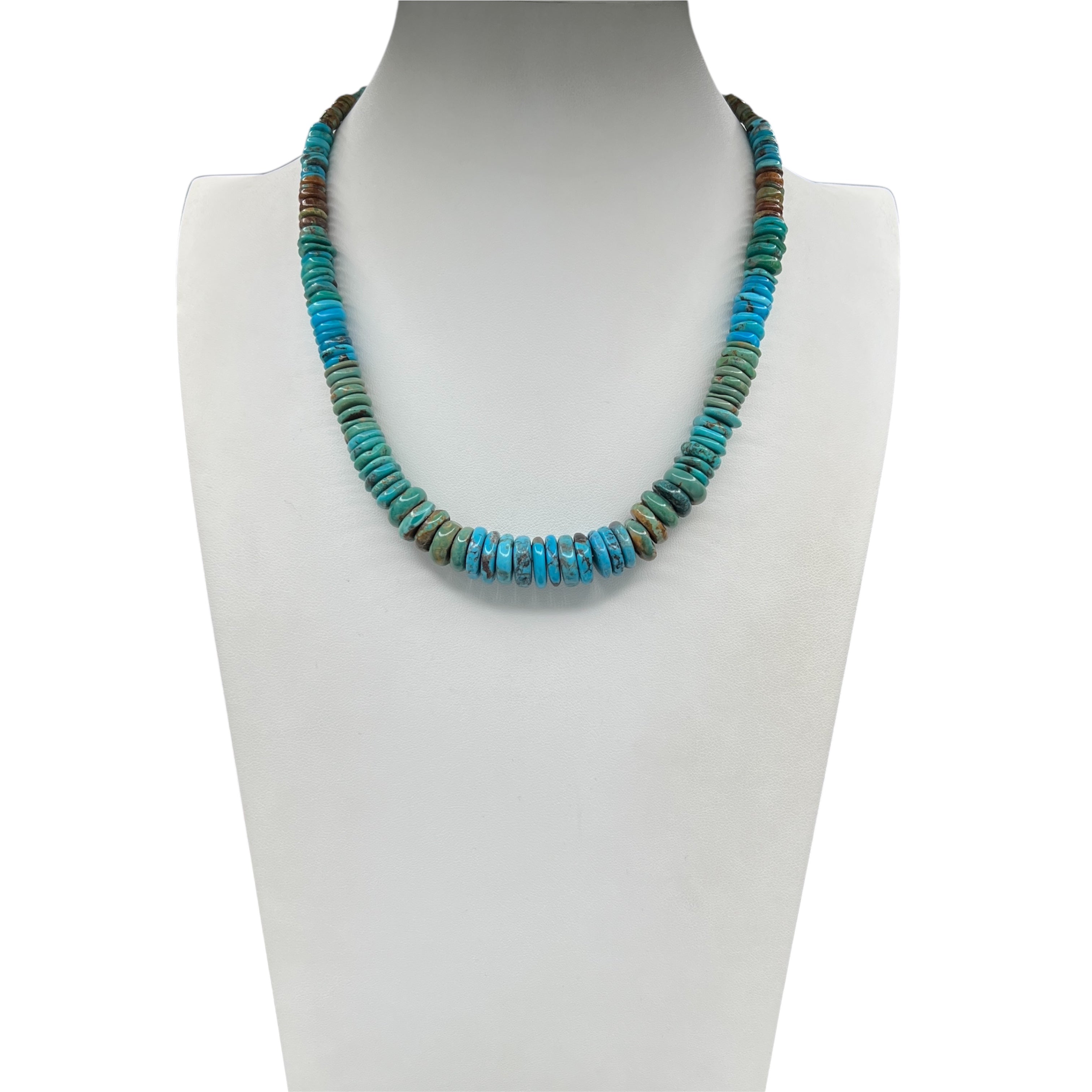 Vintage Kingman Turquoise Necklace Santo Domingo