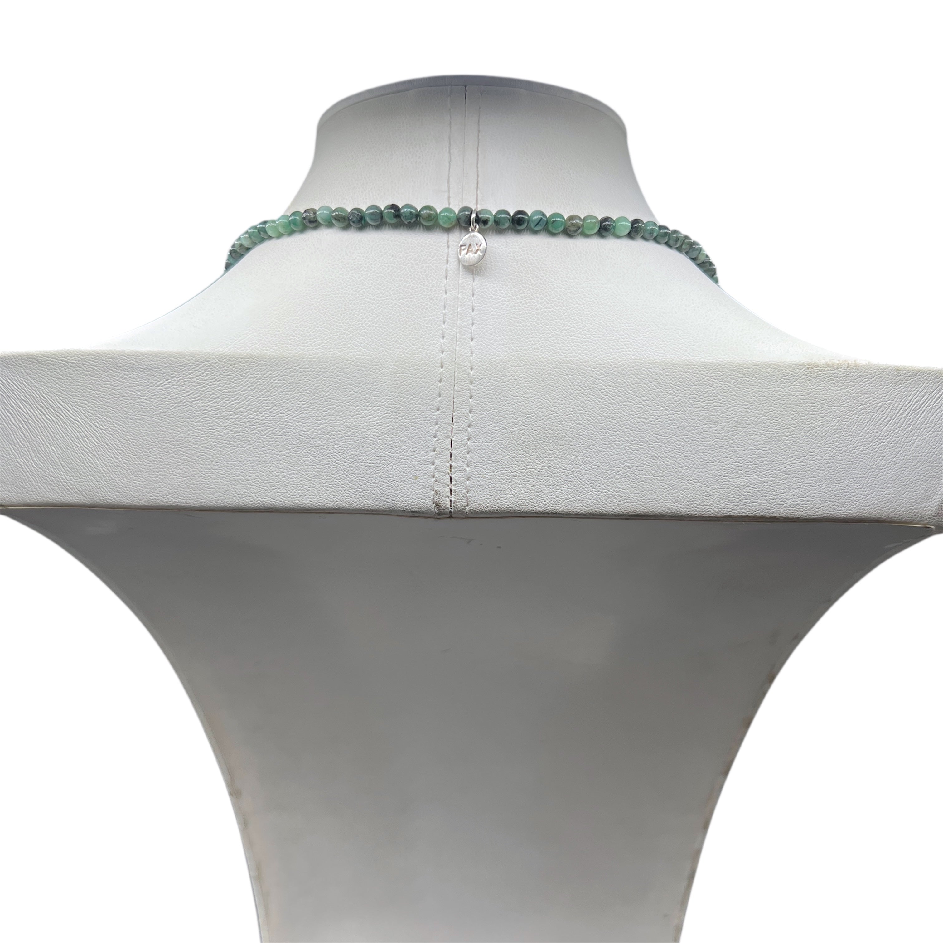 Unique Emerald Tassel Mala Necklace