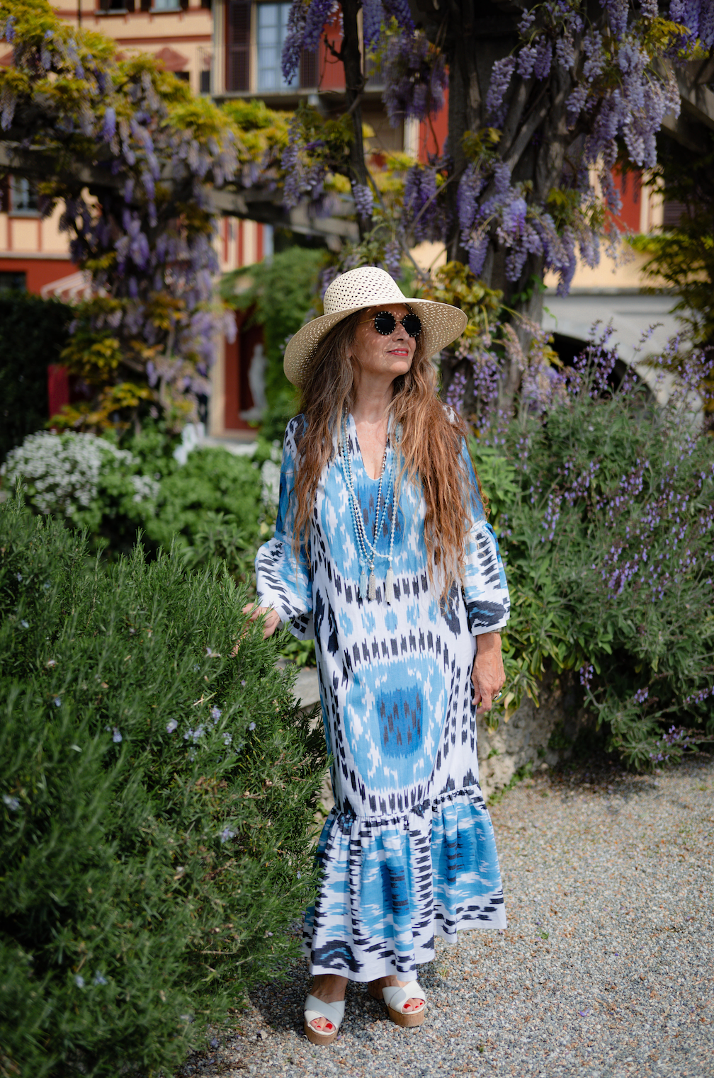 Bellagio Cotton Ikat Mermaid Dress