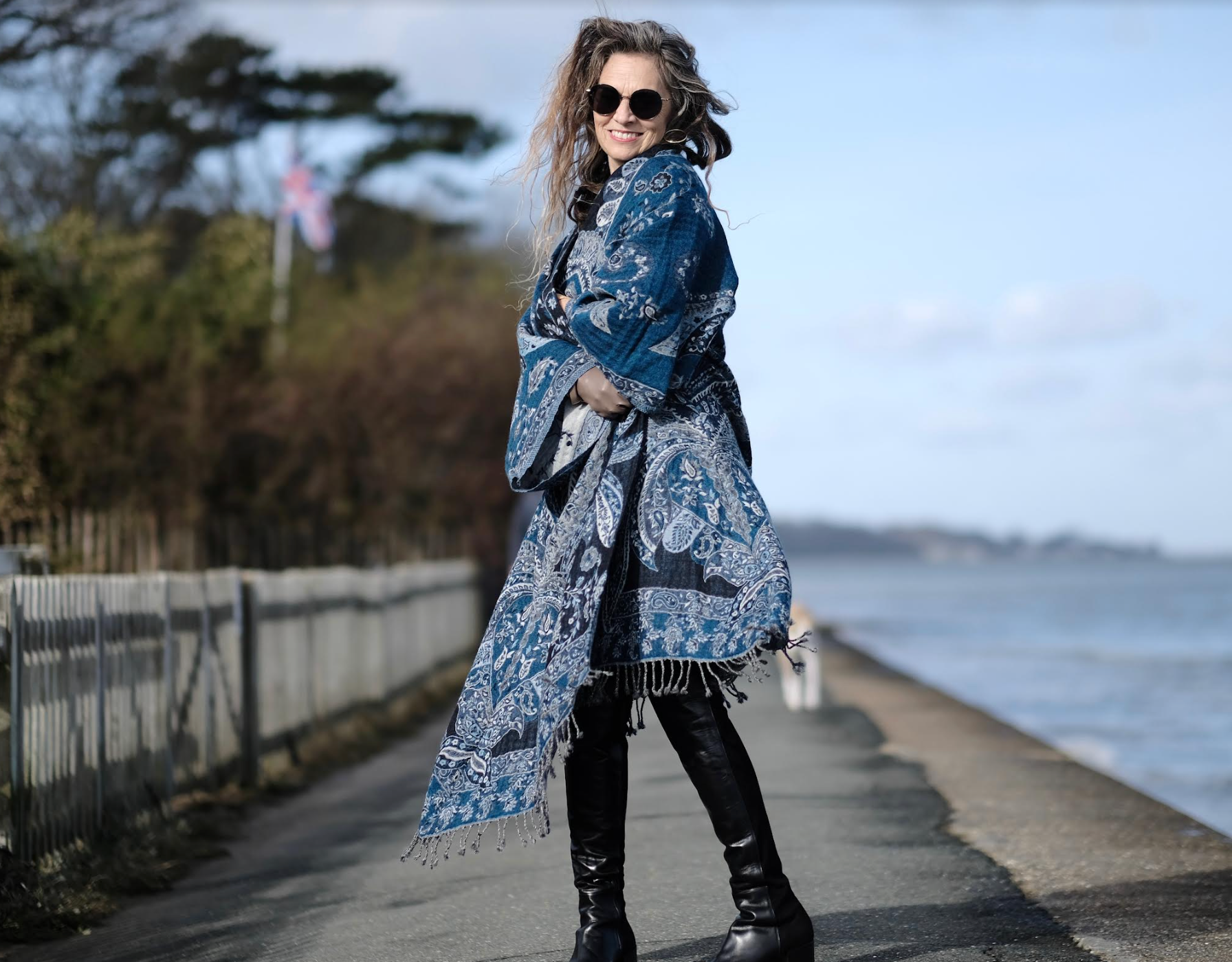 Pescara Paisley Kimono Coat