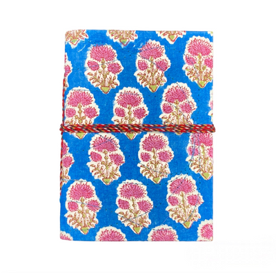 Asanga Floral Block Printed Journal